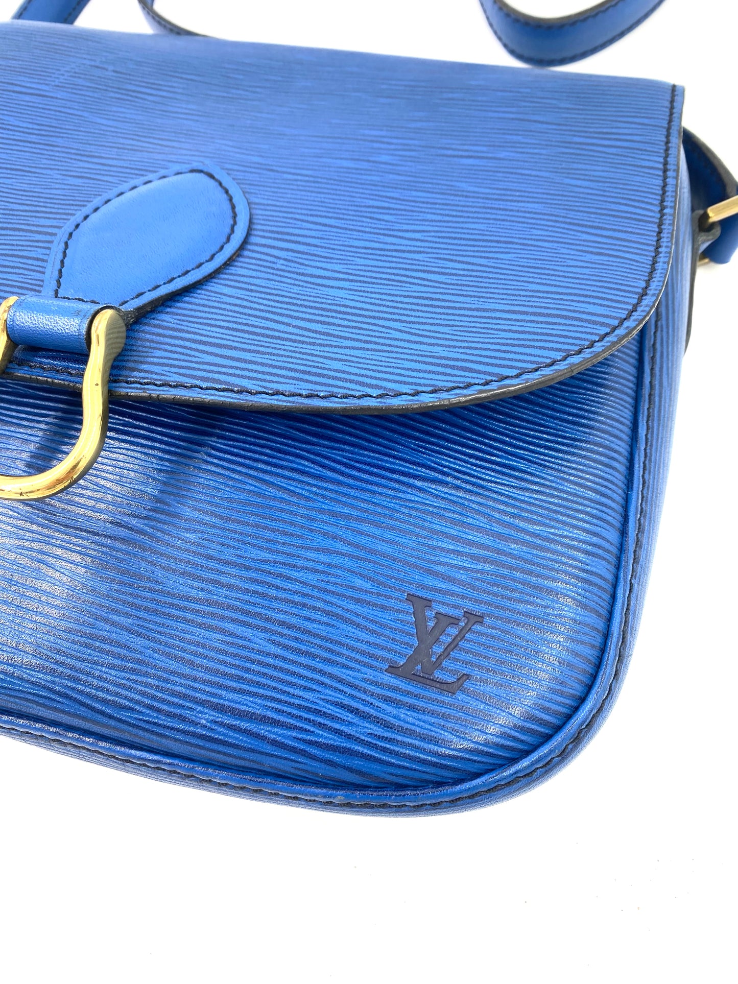 LOUIS VUITTON Saint Cloud GM Epileder blau