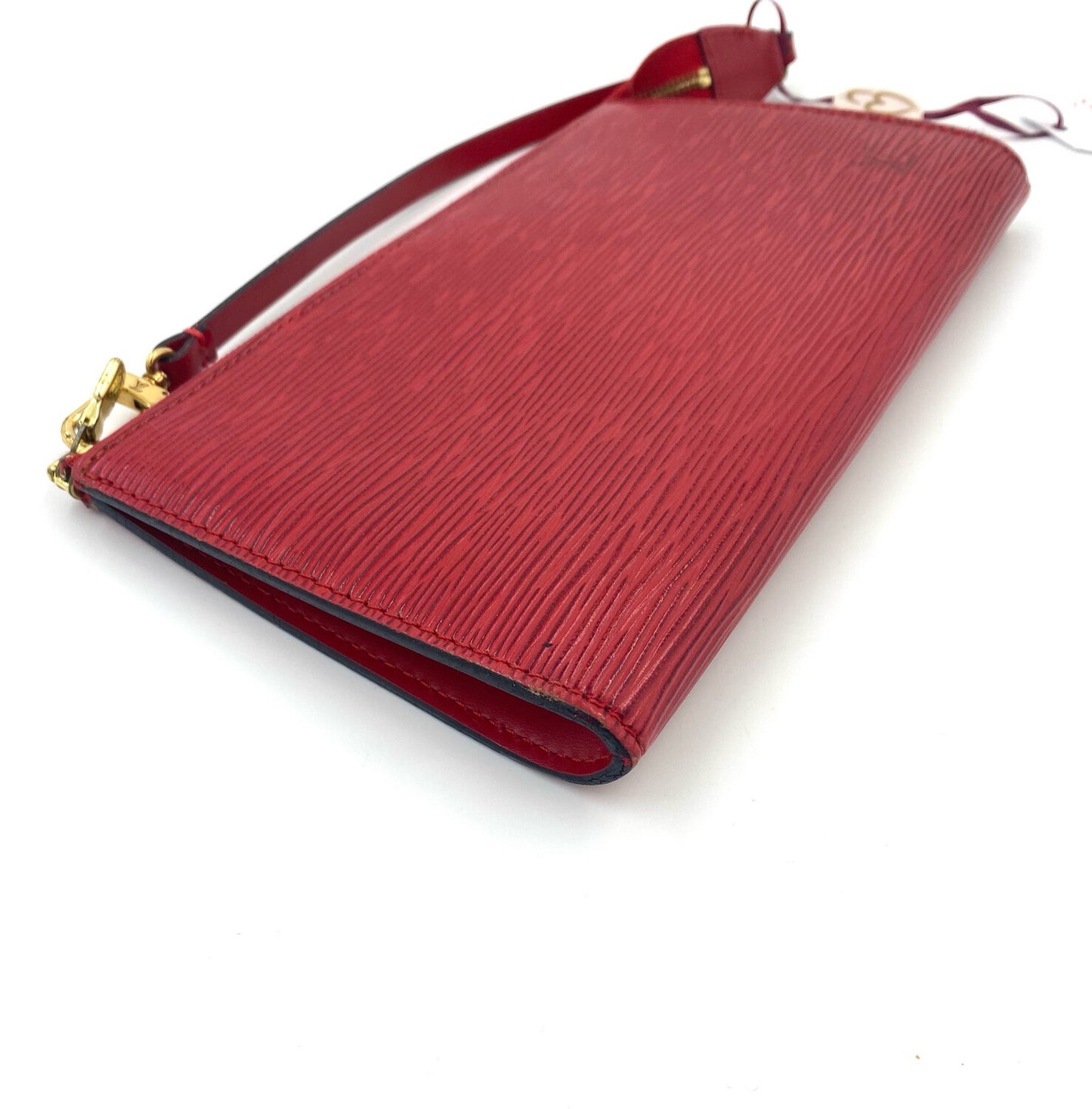LOUIS VUITTON Clutch Pochette Accessoires Epileder rouge