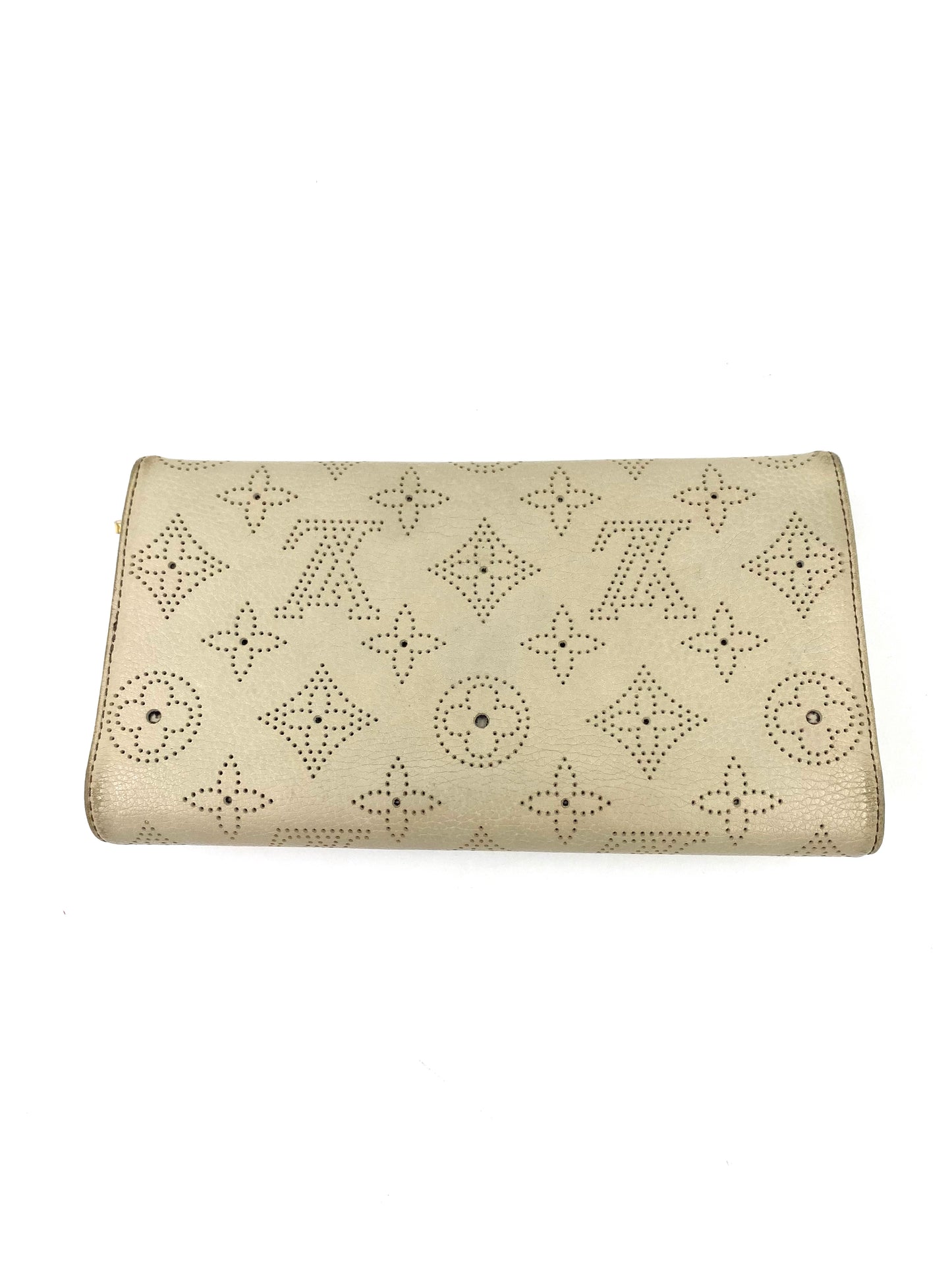 LOUIS VUITTON Amelia Portemonnaie Monogram Mahina beige