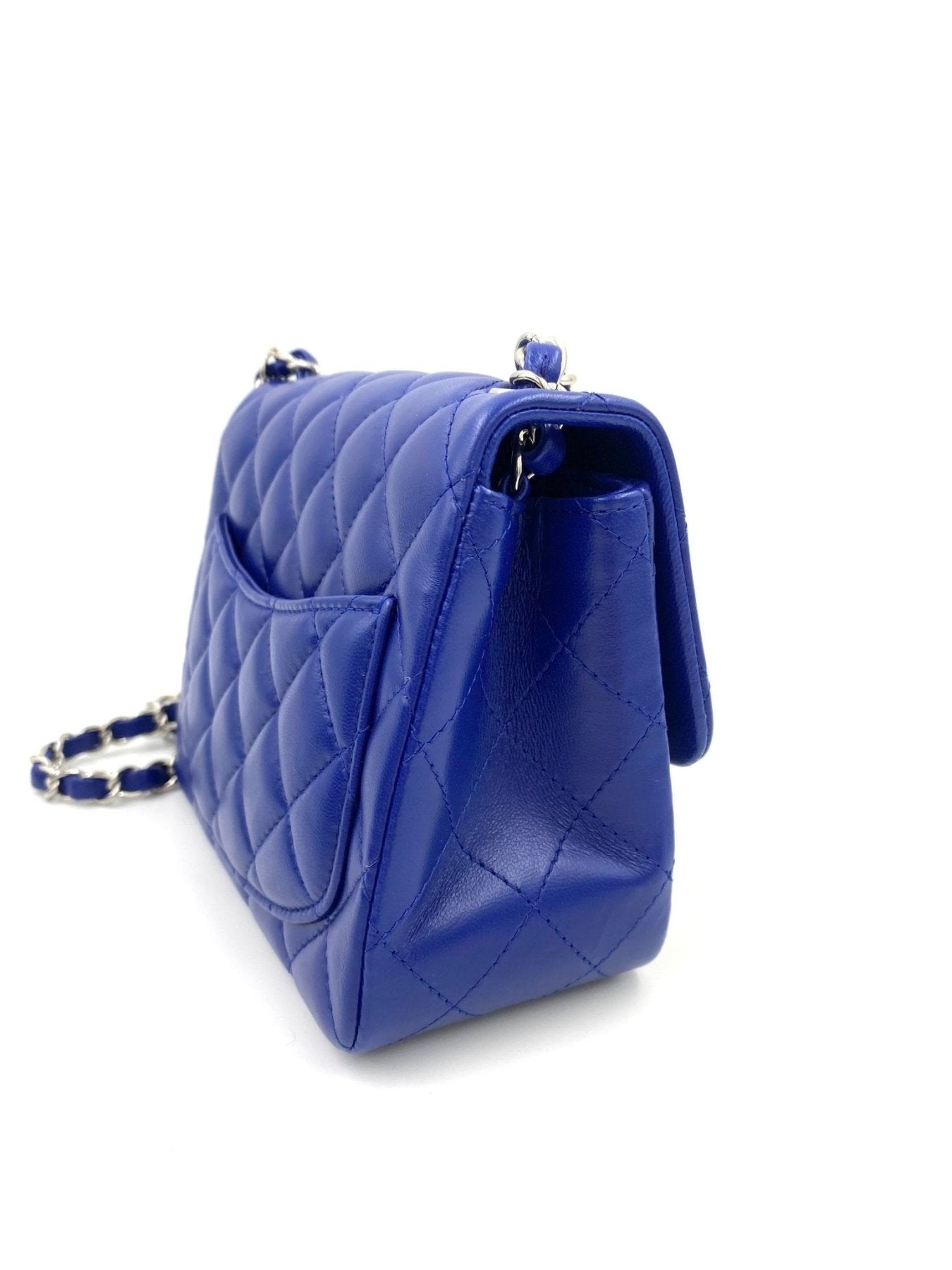 CHANEL Single Flap Bag blau - Clutch & Macarons - X784K760 - Clutch & Macarons -