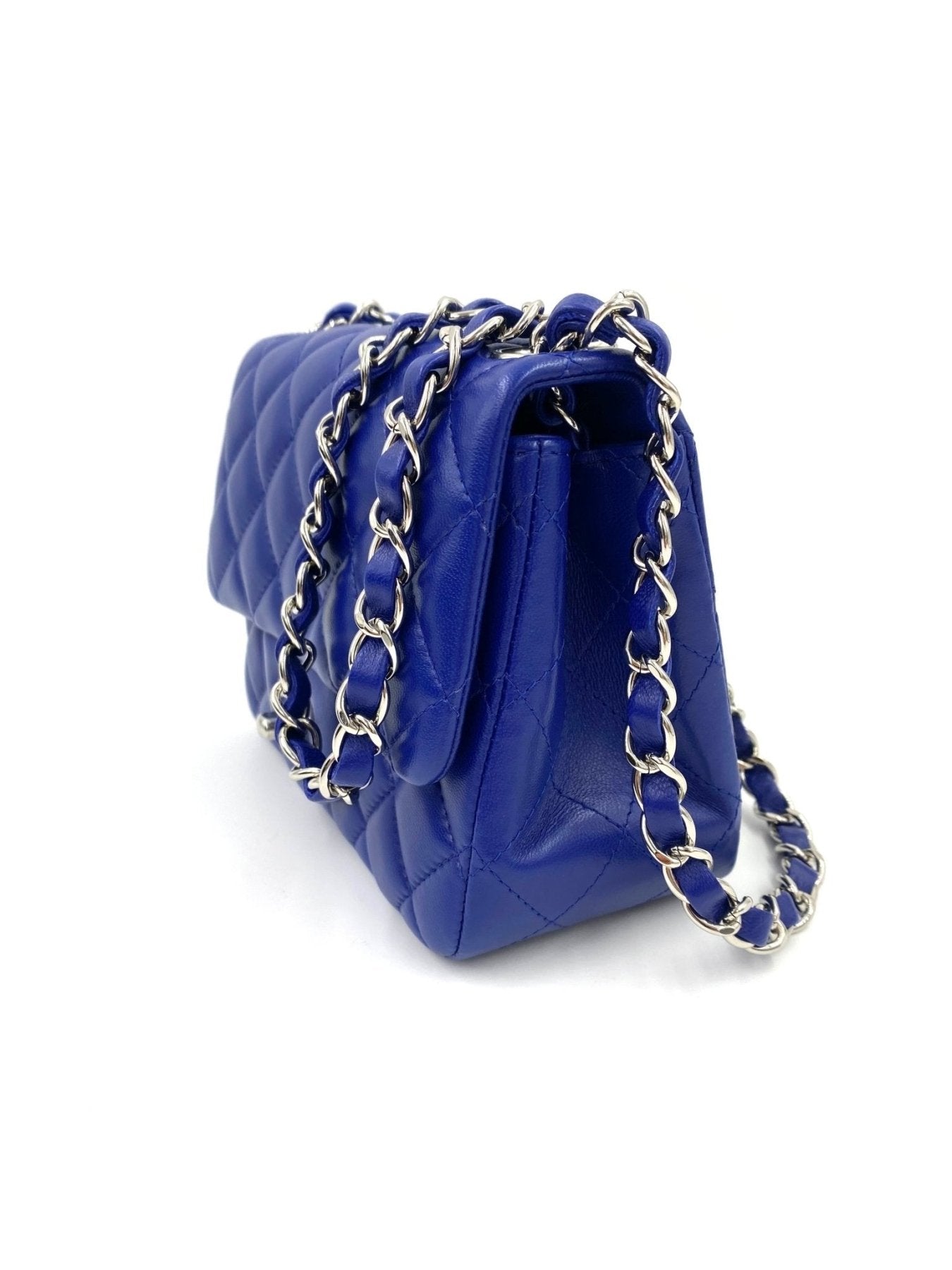 CHANEL Single Flap Bag blau - Clutch & Macarons - X784K760 - Clutch & Macarons -