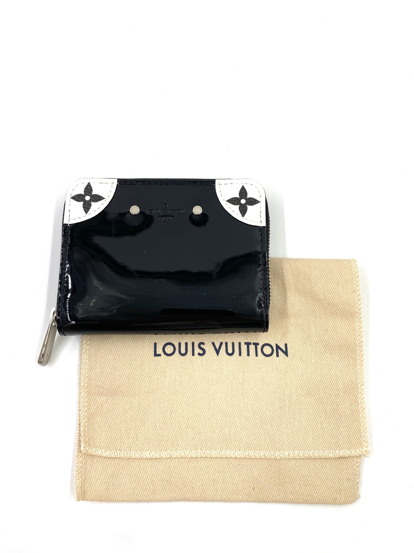 LOUIS VUITTON Zippy Coin Venice Mirior noir