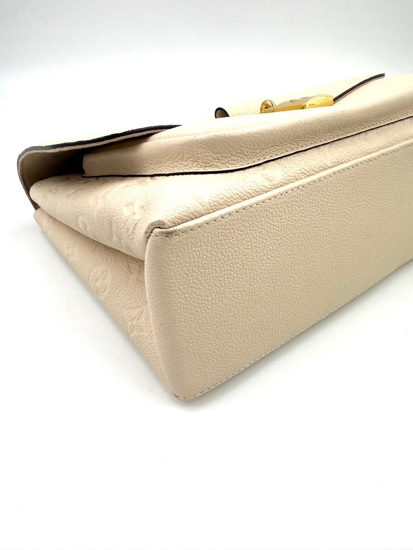Louis Vuitton Marignan Monogram Empreinte creme