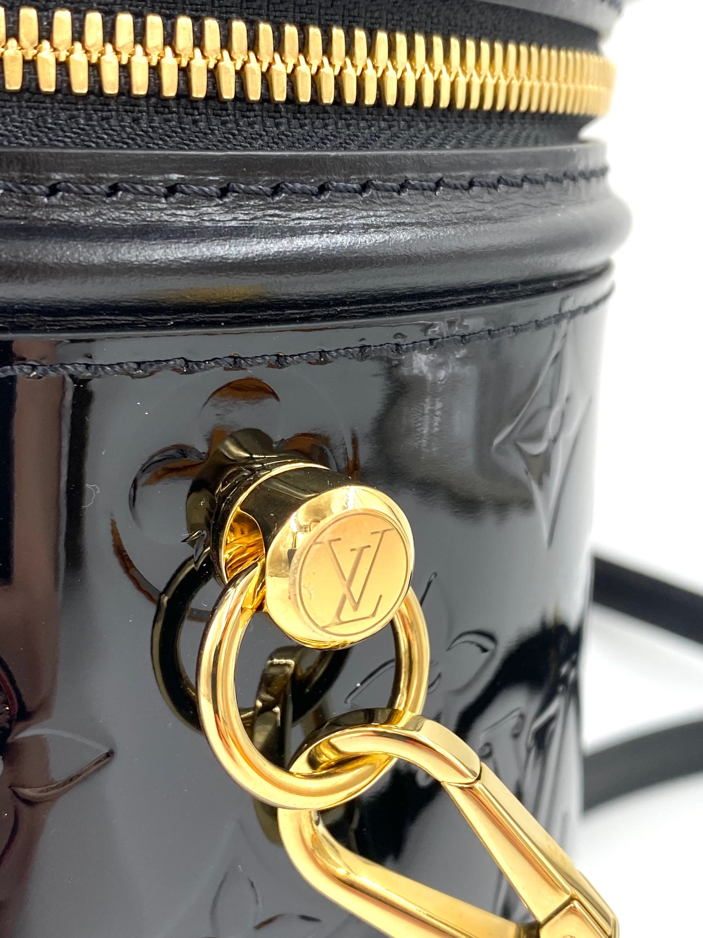 LOUIS VUITTON Cannes Monogram Vernis noir