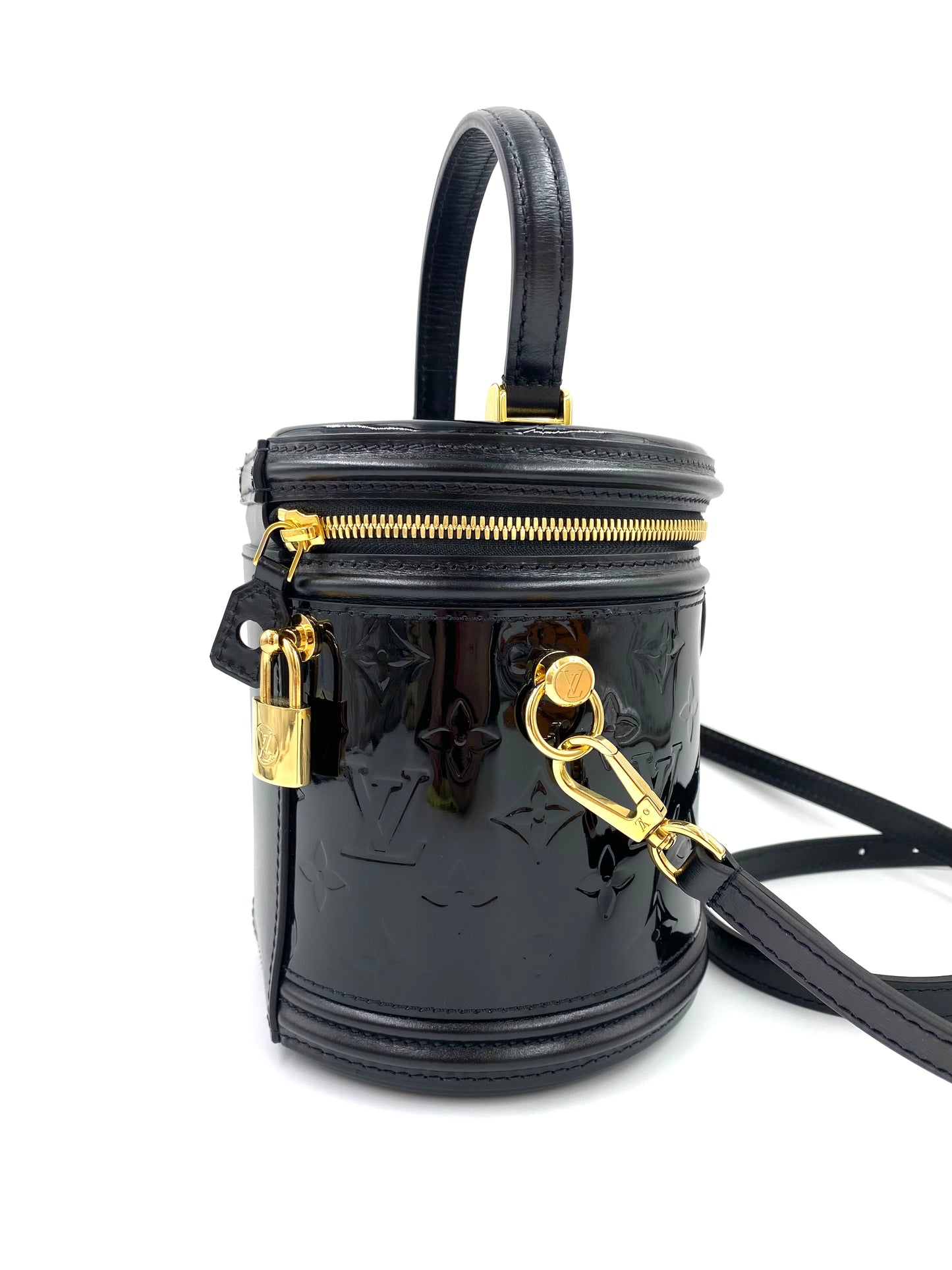 LOUIS VUITTON Cannes Monogram Vernis noir
