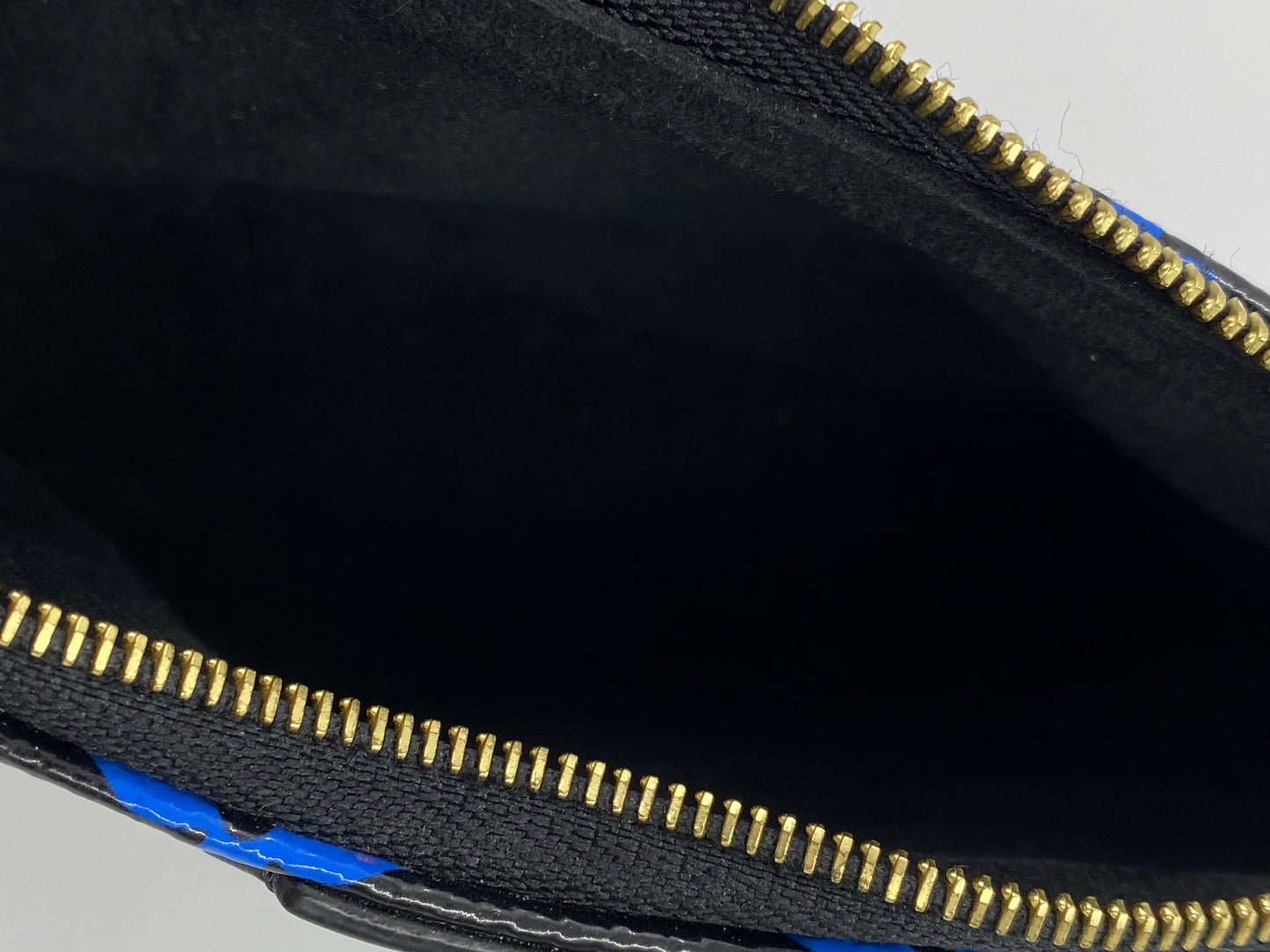 LOUIS VUITTON Mini Pochette Accessoires Monogram Bleu Digit