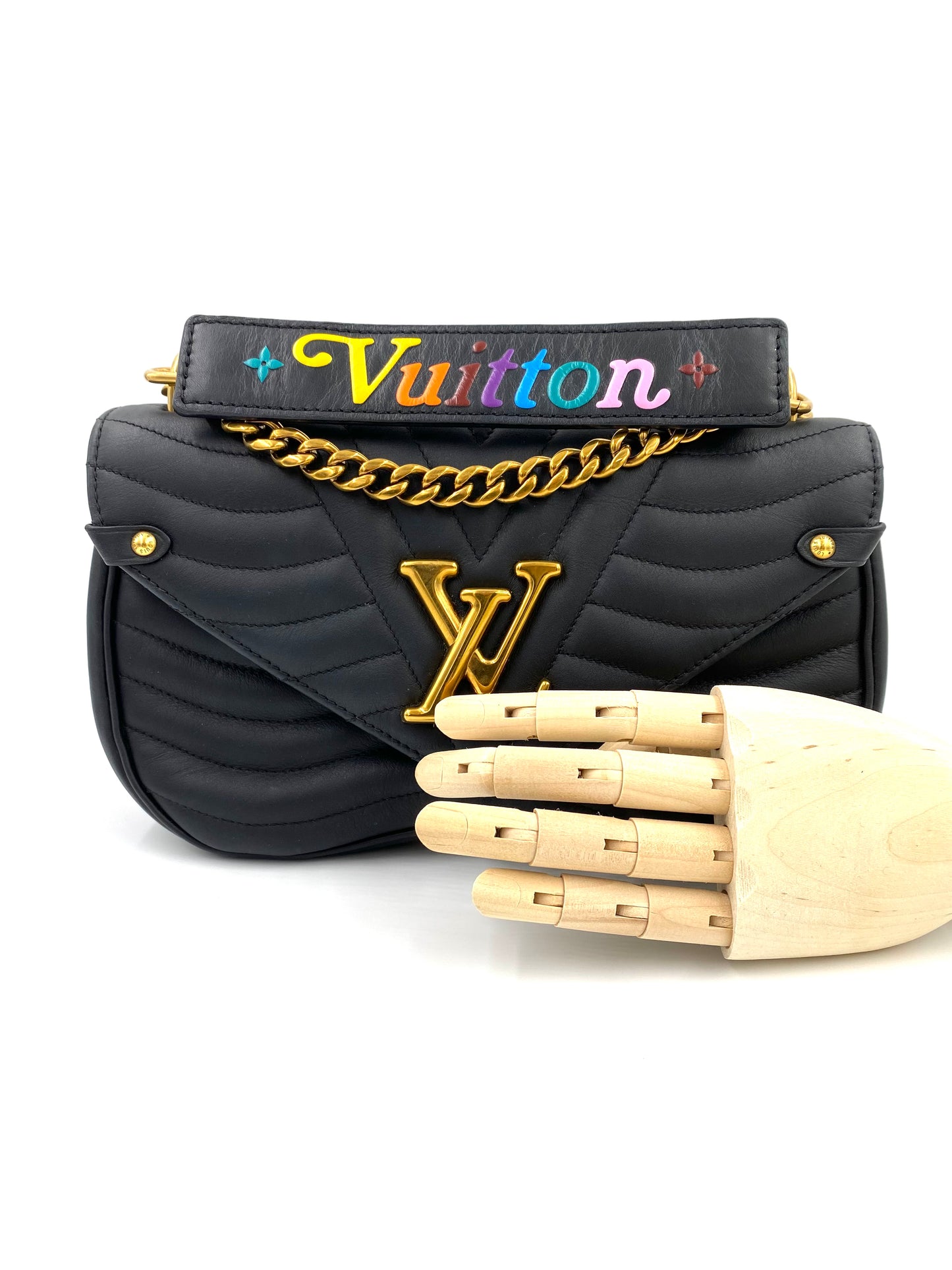 LOUIS VUITTON New Waves PM schwarz