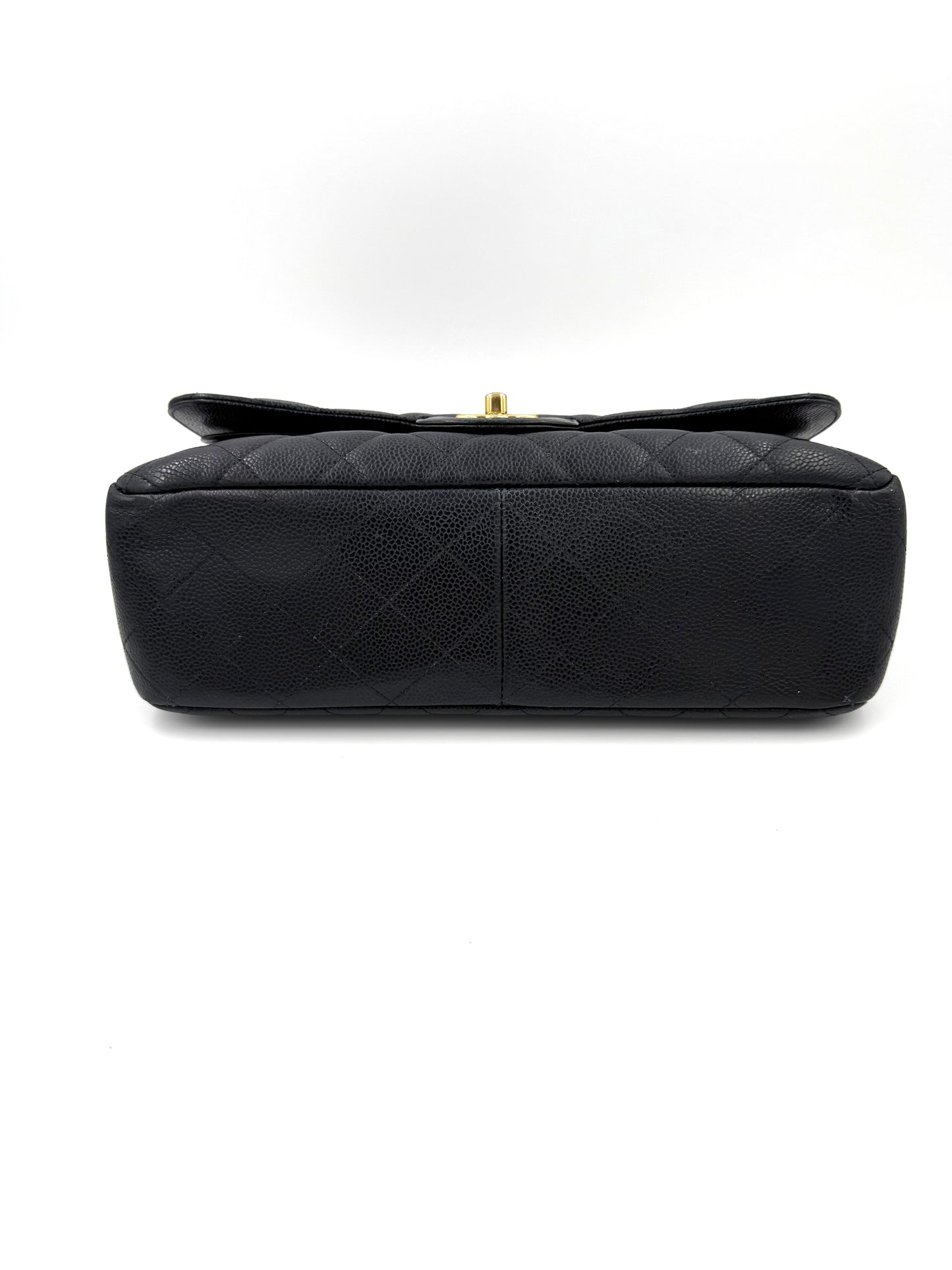 CHANEL Timeless Double Flap Jumbo Caviar schwarz GHW