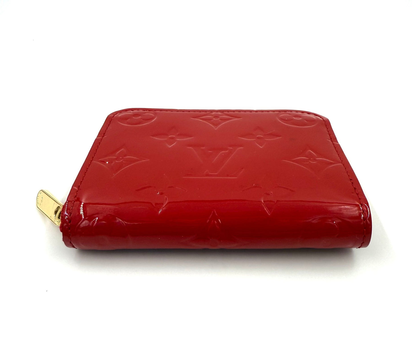 LOUIS VUITTON Zippy Coin Monogram Vernis rouge - Clutch & Macarons - Clutch & Macarons -