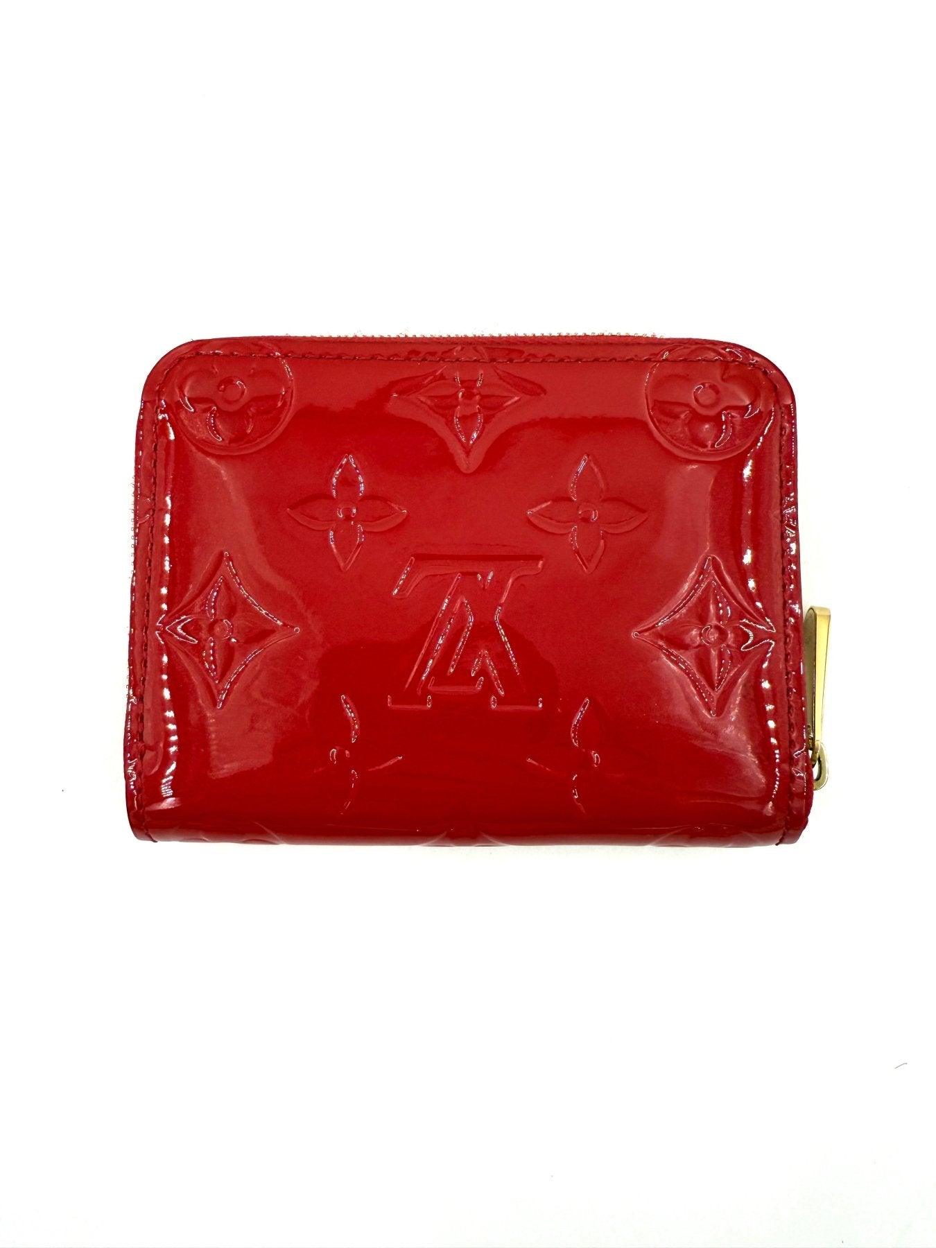 LOUIS VUITTON Zippy Coin Monogram Vernis rouge - Clutch & Macarons - Clutch & Macarons -