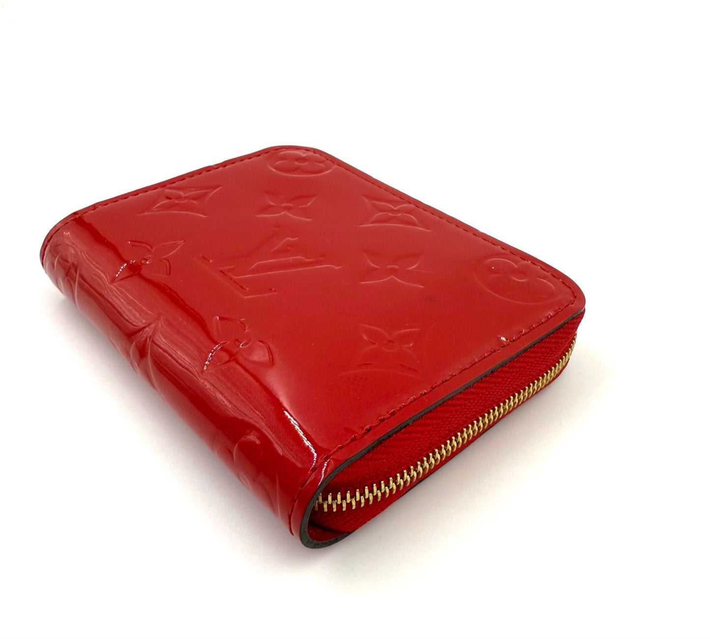 LOUIS VUITTON Zippy Coin Monogram Vernis rouge - Clutch & Macarons - Clutch & Macarons -