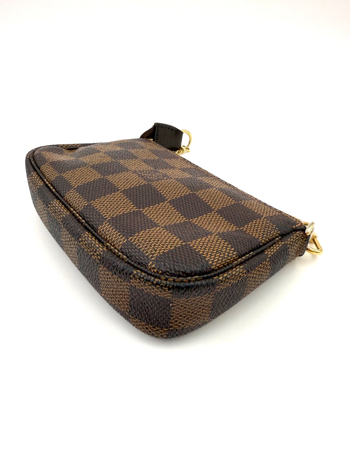 LOUIS VUITTON Mini Pochette Damier Ebene - Clutch & Macarons - DU3170 - Clutch & Macarons -