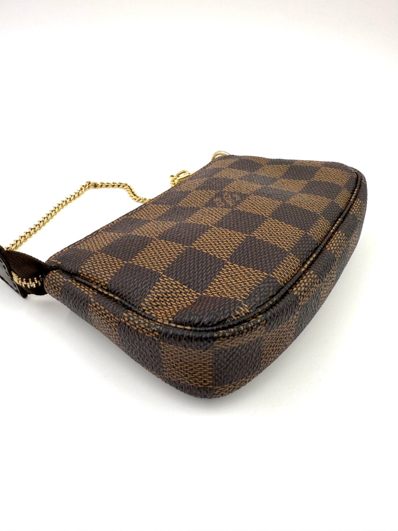 LOUIS VUITTON Mini Pochette Damier Ebene - Clutch & Macarons - DU3170 - Clutch & Macarons -
