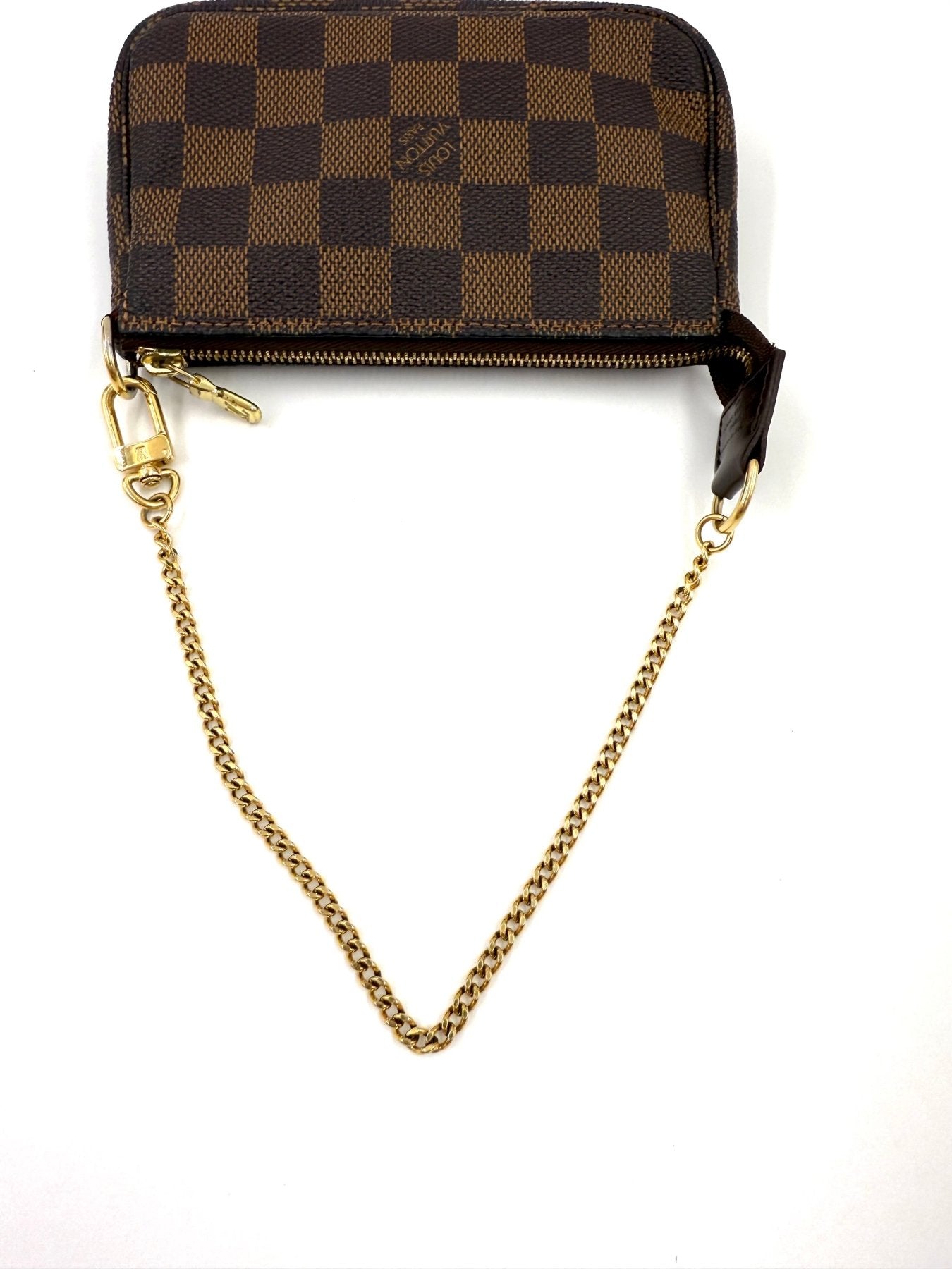 LOUIS VUITTON Mini Pochette Damier Ebene - Clutch & Macarons - DU3170 - Clutch & Macarons -