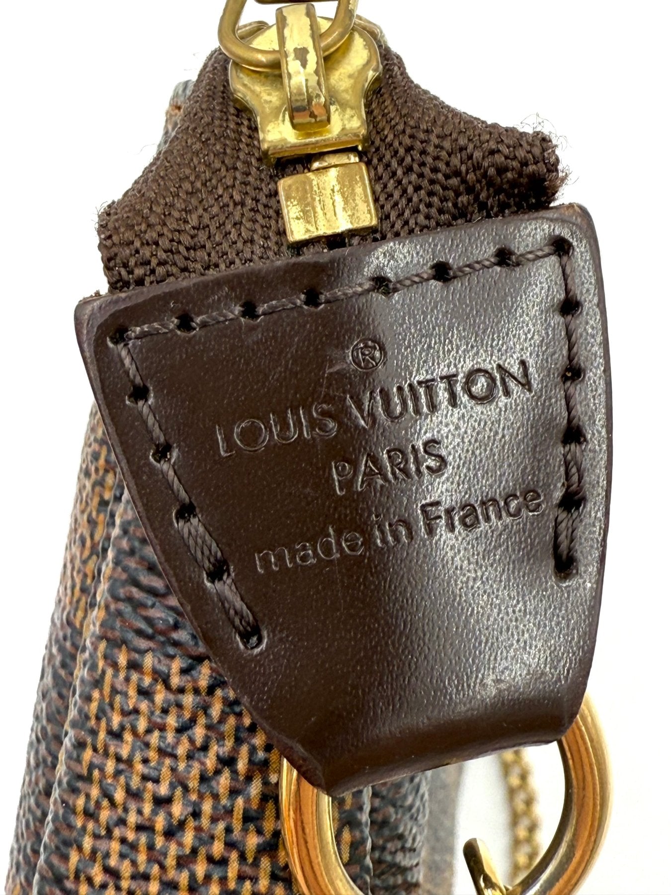 LOUIS VUITTON Mini Pochette Damier Ebene - Clutch & Macarons - DU3170 - Clutch & Macarons -