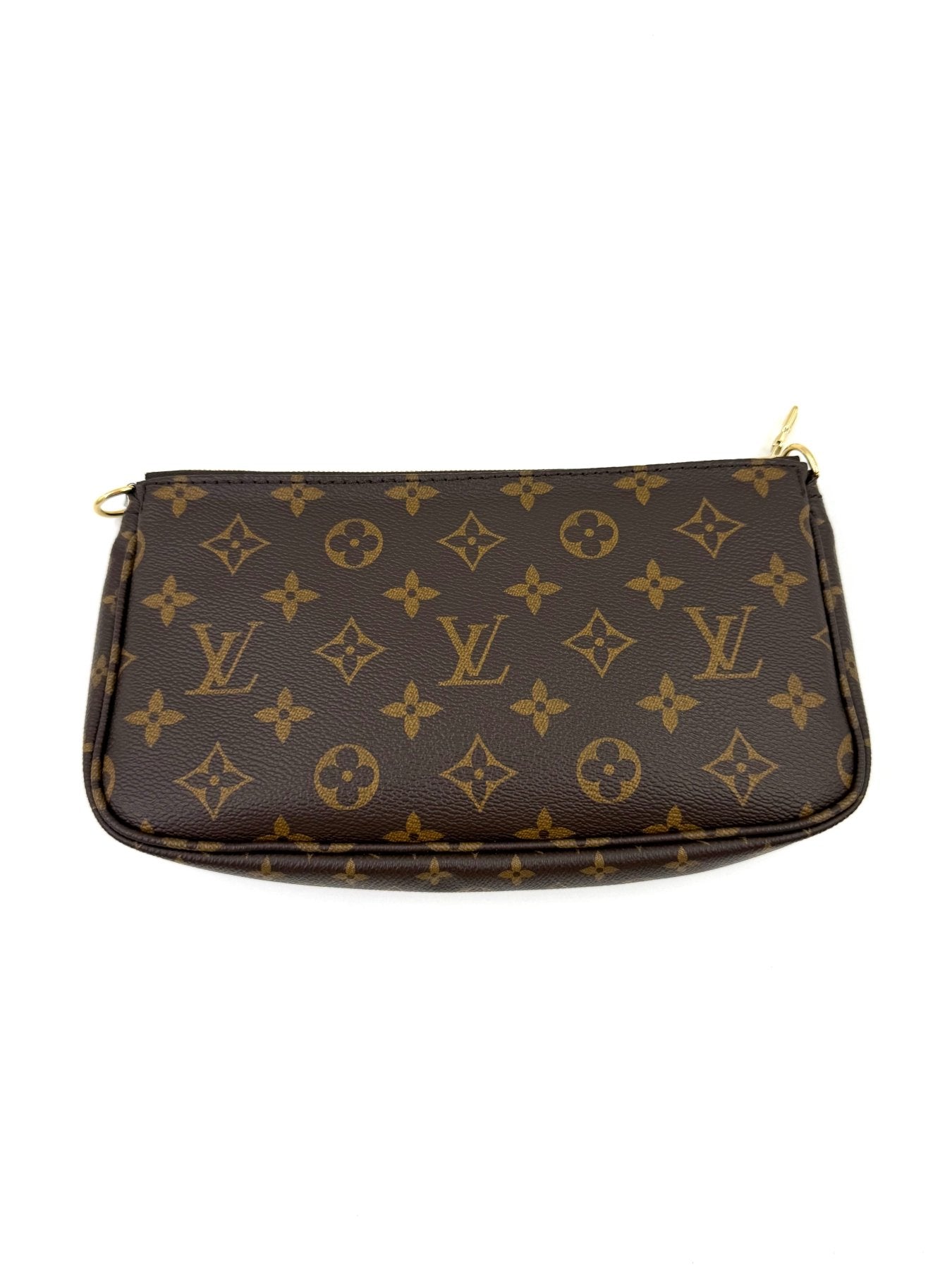 LOUIS VUITTON Multi Pochette Monogram Canvas Khaki - Clutch & Macarons - Chip - Clutch & Macarons -