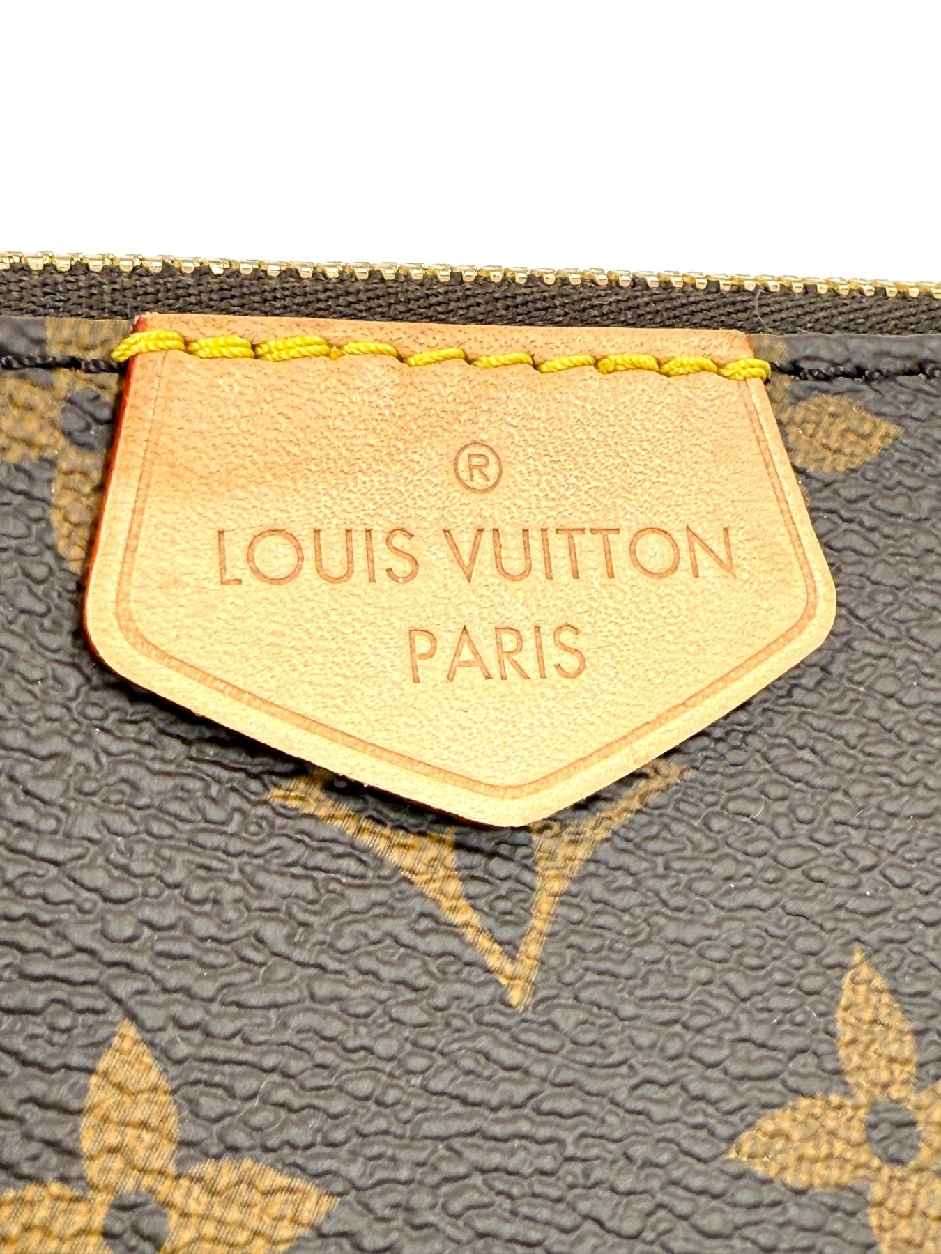 LOUIS VUITTON Multi Pochette Monogram Canvas Khaki - Clutch & Macarons - Chip - Clutch & Macarons -