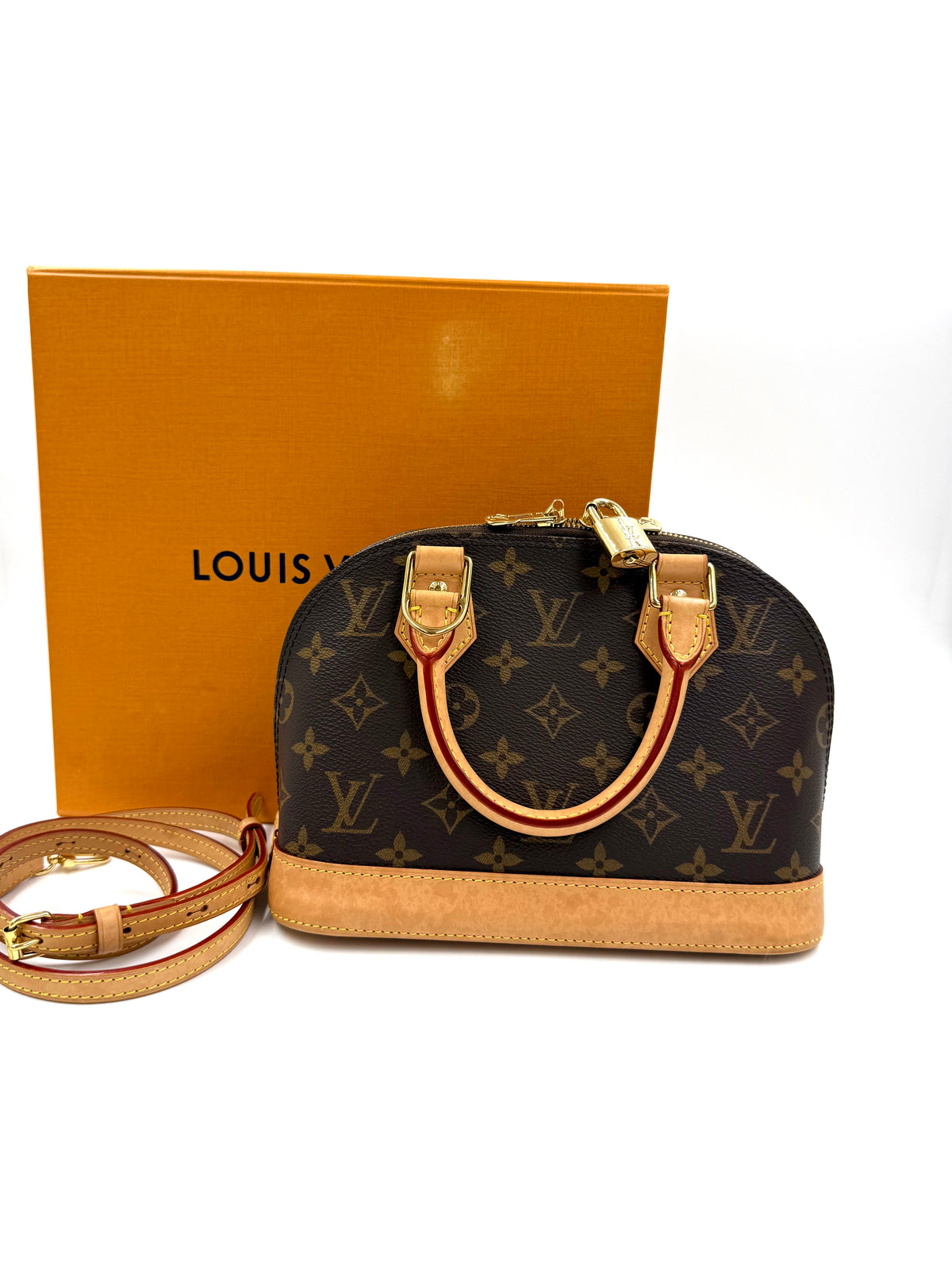 LOUIS VUITTON Alma BB Monogram Canvas
