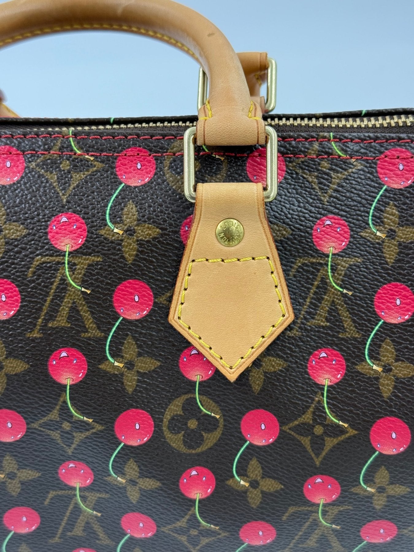 LOUIS VUITTON Speedy 25 Cerises x Takashi Murakami - Clutch & Macarons - SP0045 - Clutch & Macarons -