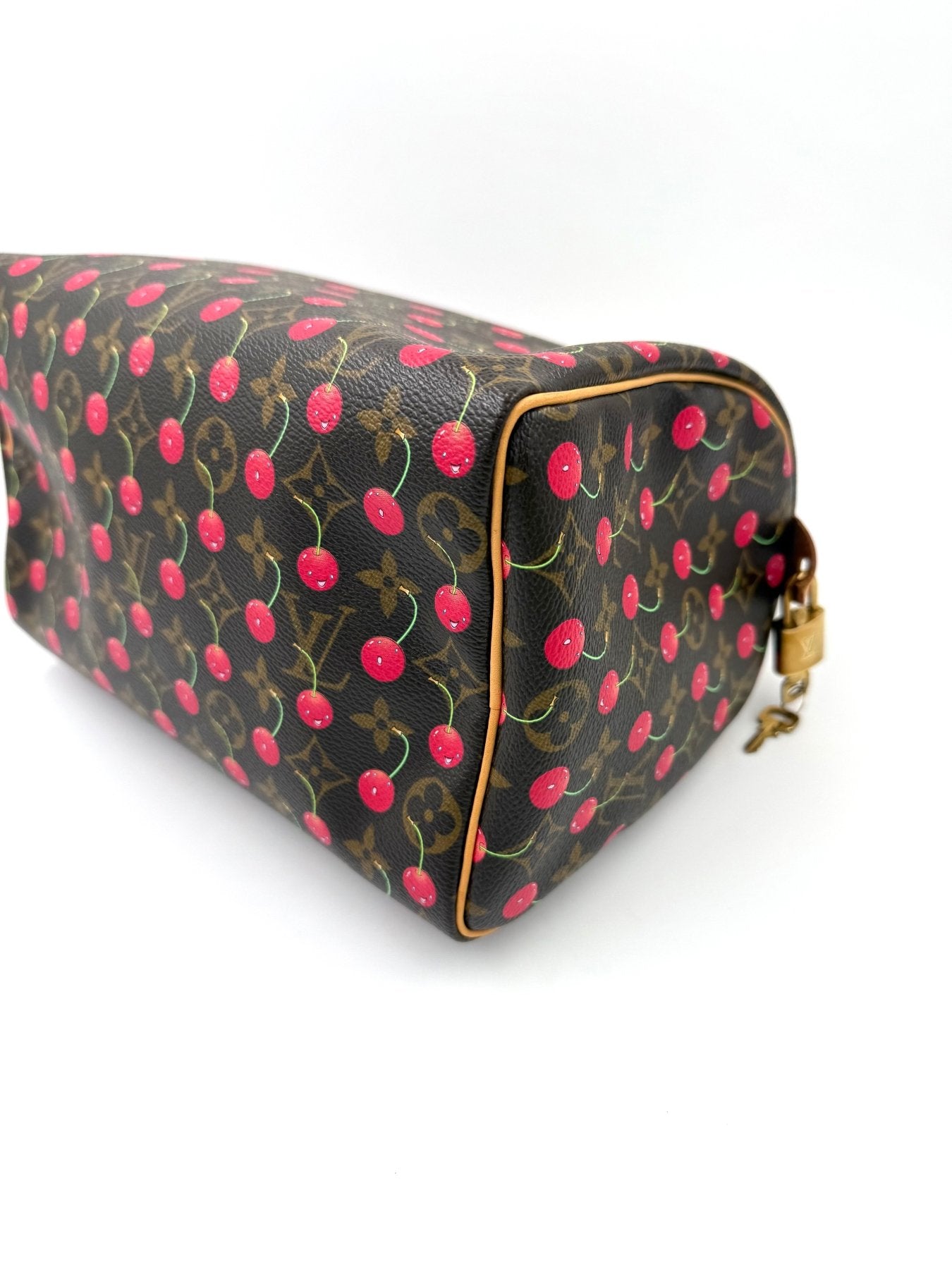 LOUIS VUITTON Speedy 25 Cerises x Takashi Murakami - Clutch & Macarons - SP0045 - Clutch & Macarons -