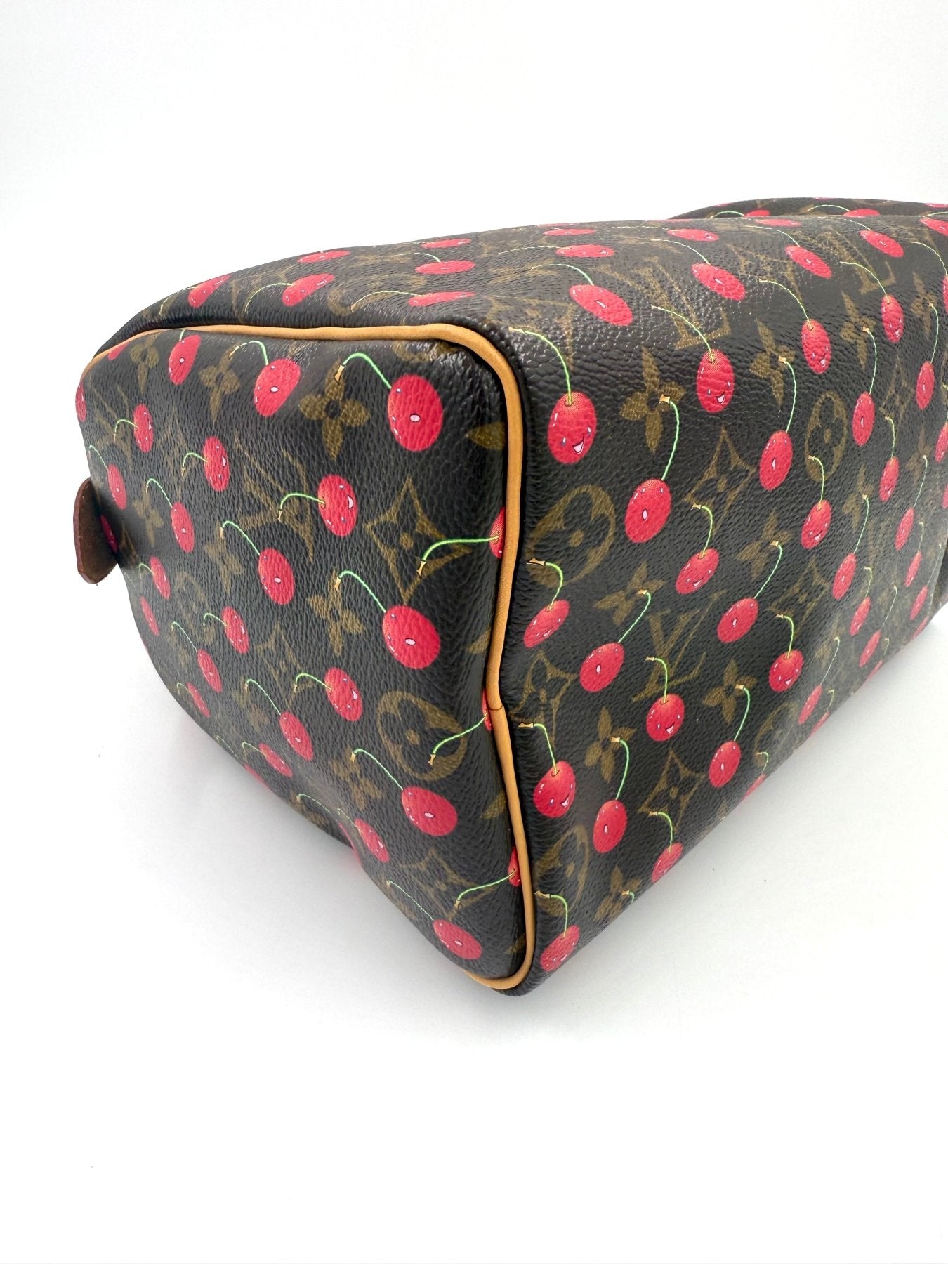 LOUIS VUITTON Speedy 25 Cerises x Takashi Murakami - Clutch & Macarons - SP0045 - Clutch & Macarons -