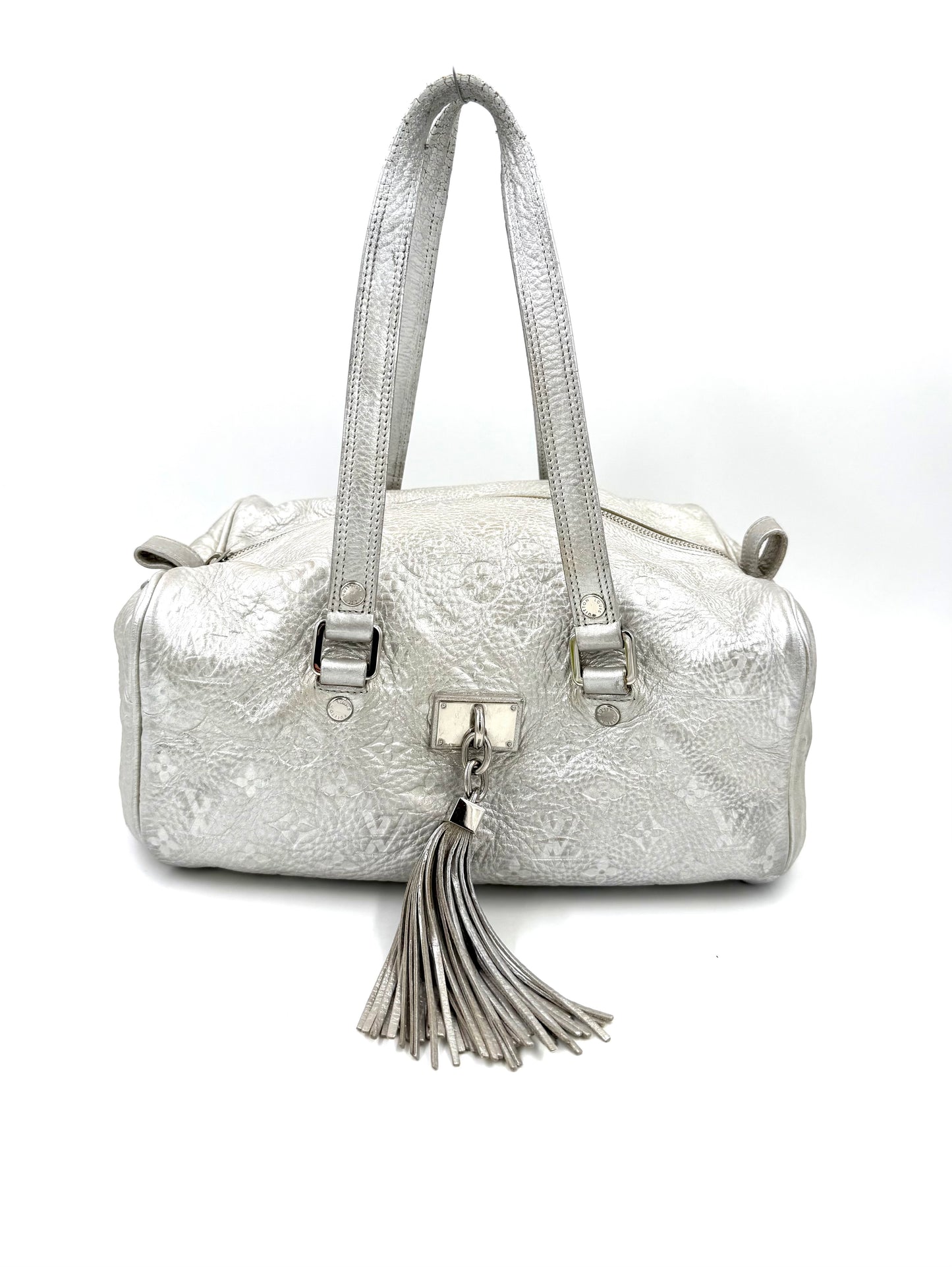 LOUIS VUITTON Monogram Shimmer Silver