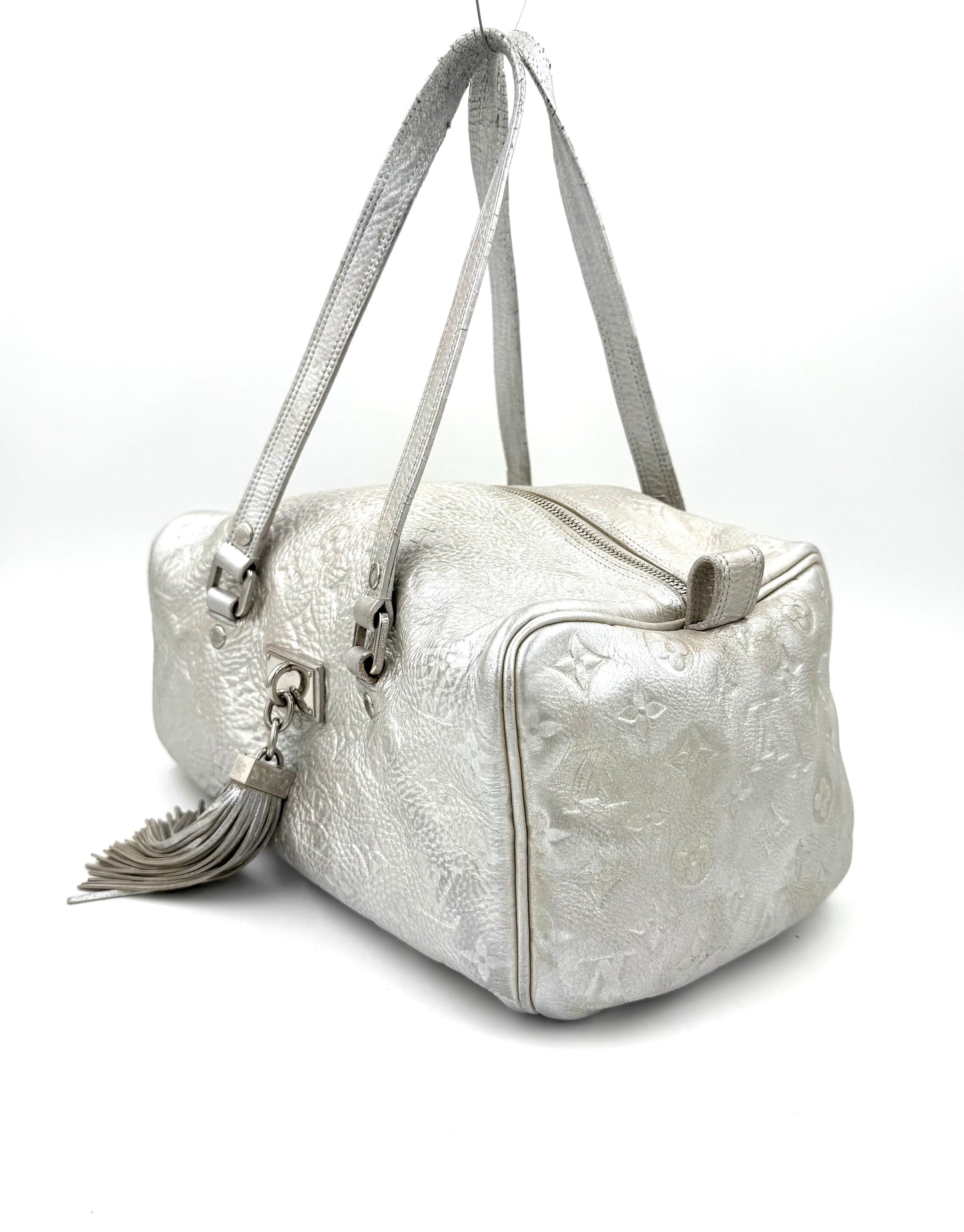 LOUIS VUITTON Monogram Shimmer Silver