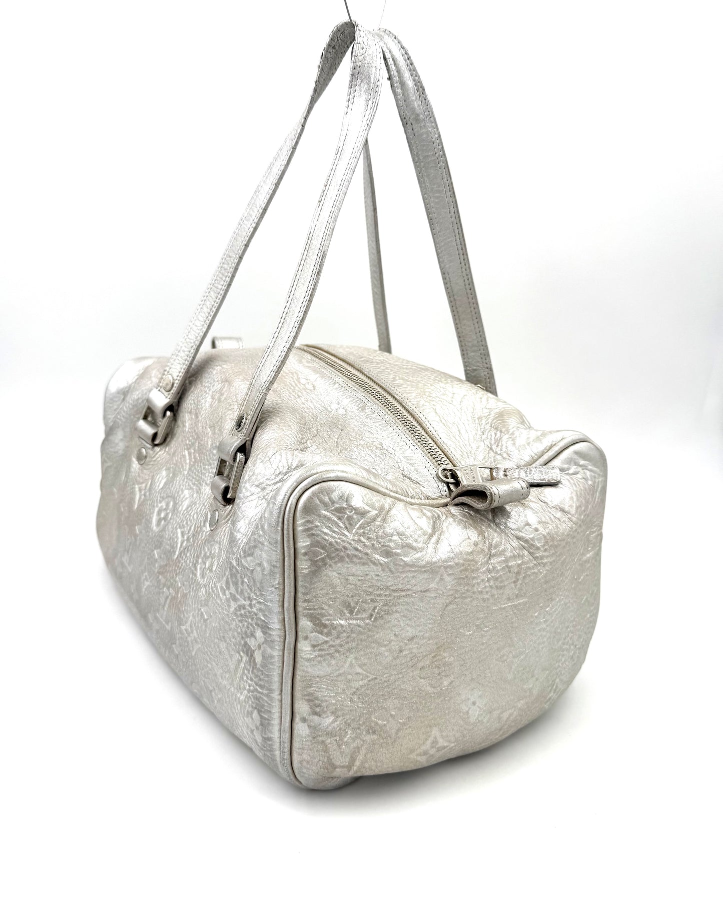 LOUIS VUITTON Monogram Shimmer Silver