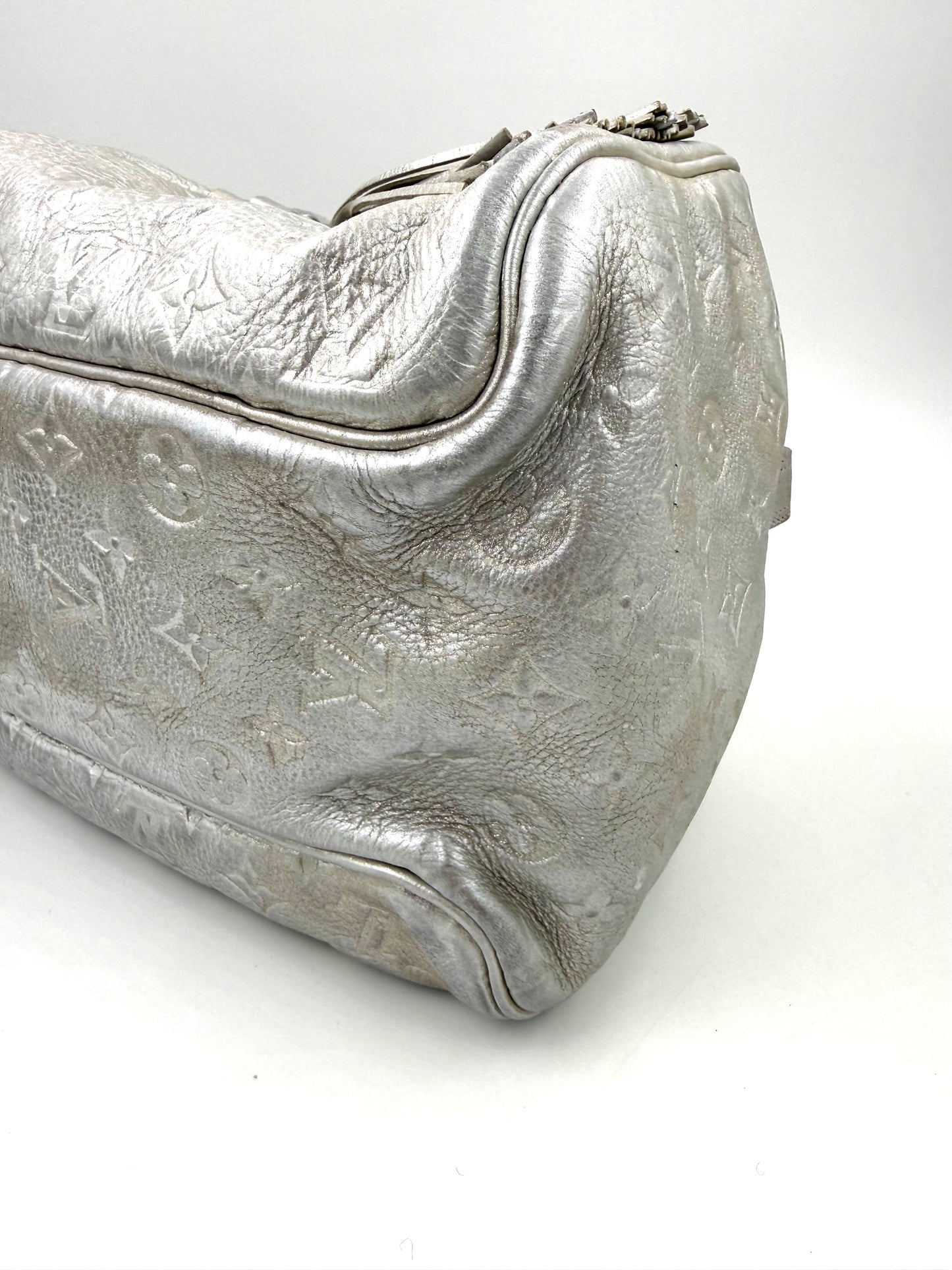 LOUIS VUITTON Monogram Shimmer Silver