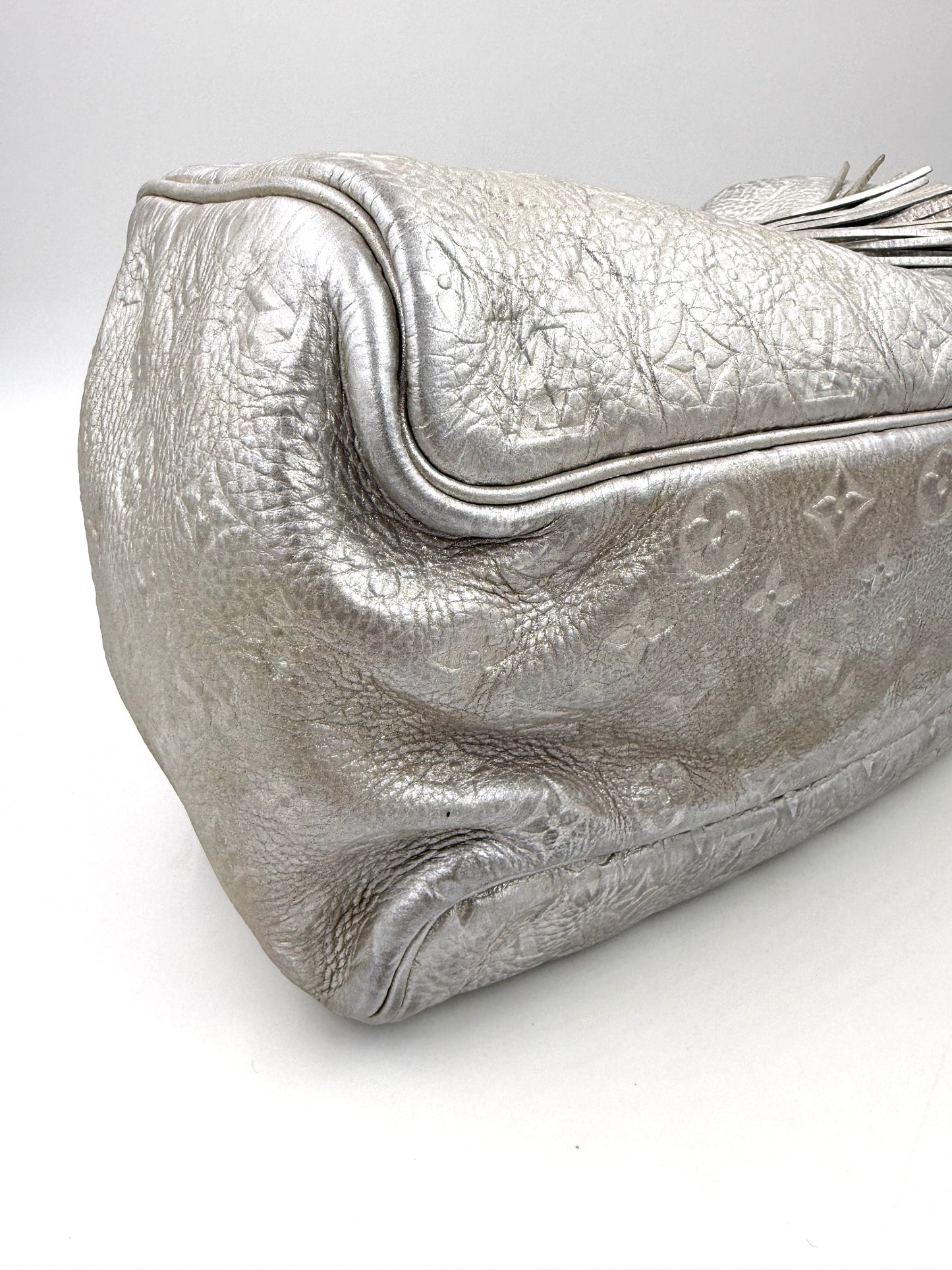 LOUIS VUITTON Monogram Shimmer Silver