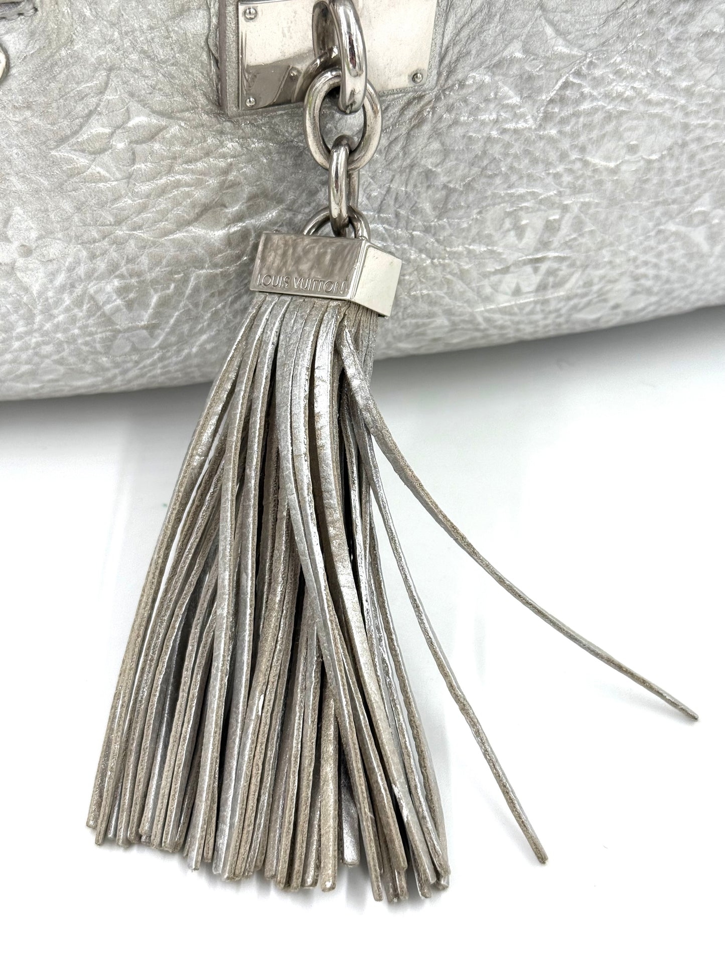 LOUIS VUITTON Monogram Shimmer Silver