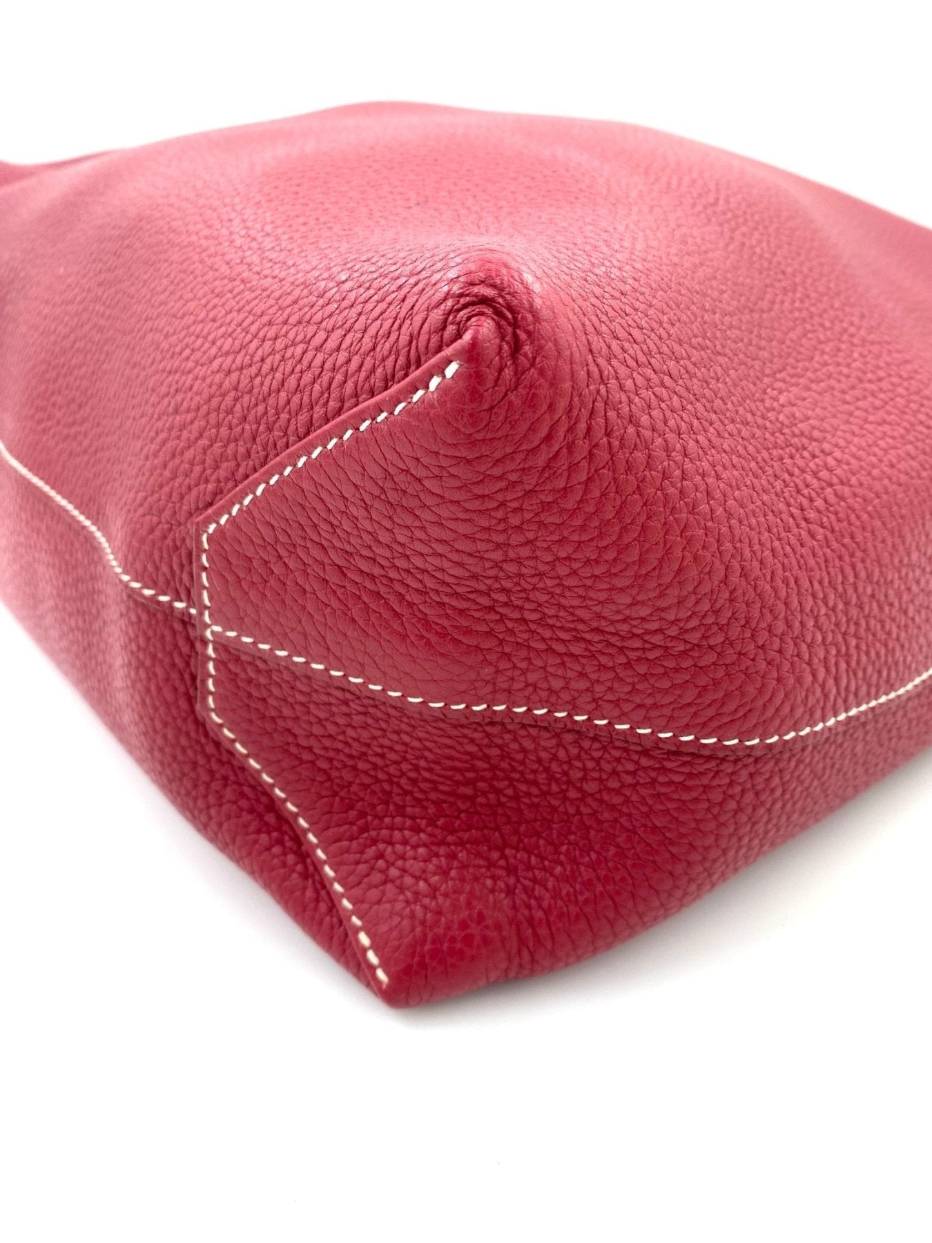 HERMÈS Shopper Double Sens 45 Sikkim Rose Sakura Clemence Rouge Pivoine - Clutch & Macarons - R im Quadrat, 2014 - Clutch & Macarons -