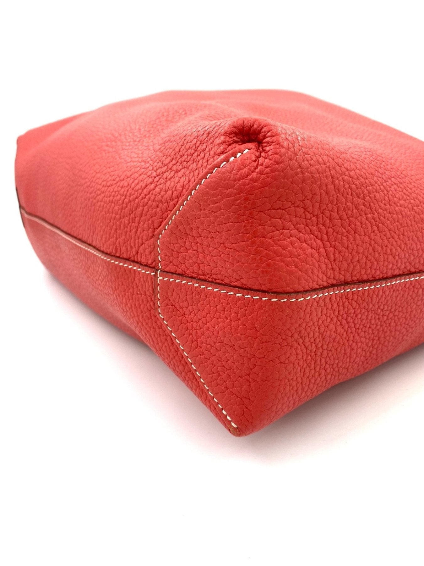 HERMÈS Shopper Double Sens 45 Sikkim Rose Sakura Clemence Rouge Pivoine - Clutch & Macarons - R im Quadrat, 2014 - Clutch & Macarons -