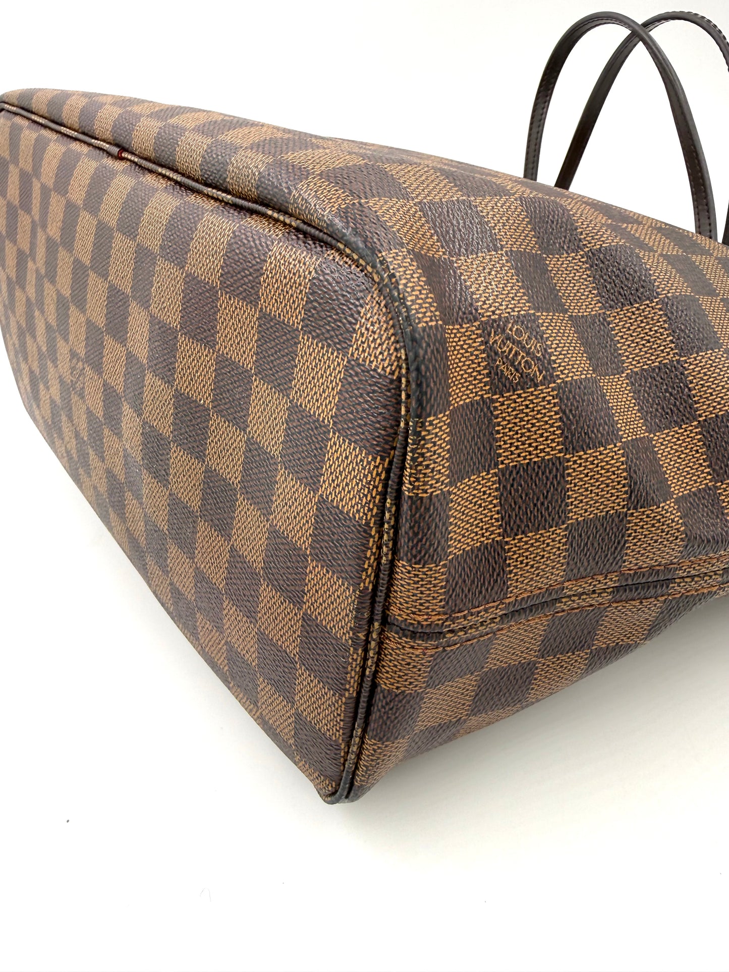 LOUIS VUITTON Neverfull MM Damier Ebene mit Pochette