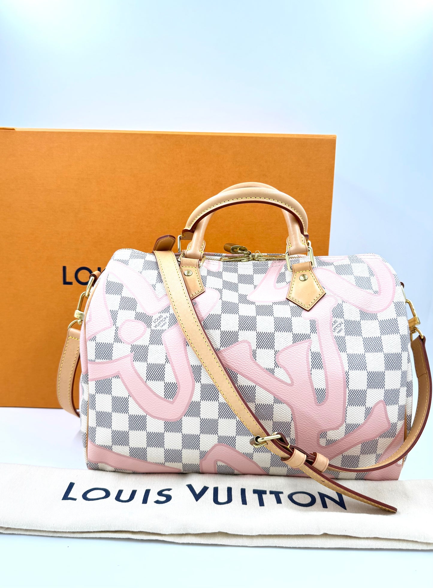 LOUIS VUITTON Speedy 30 Tahitienne