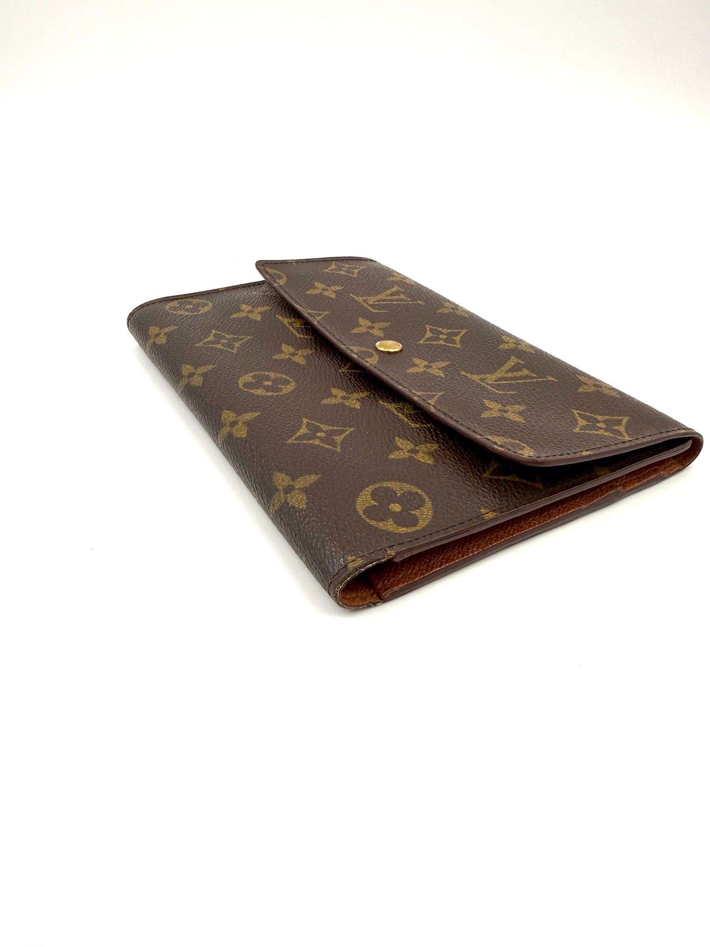LOUIS VUITTON Porte Tresor Monogram Canvas