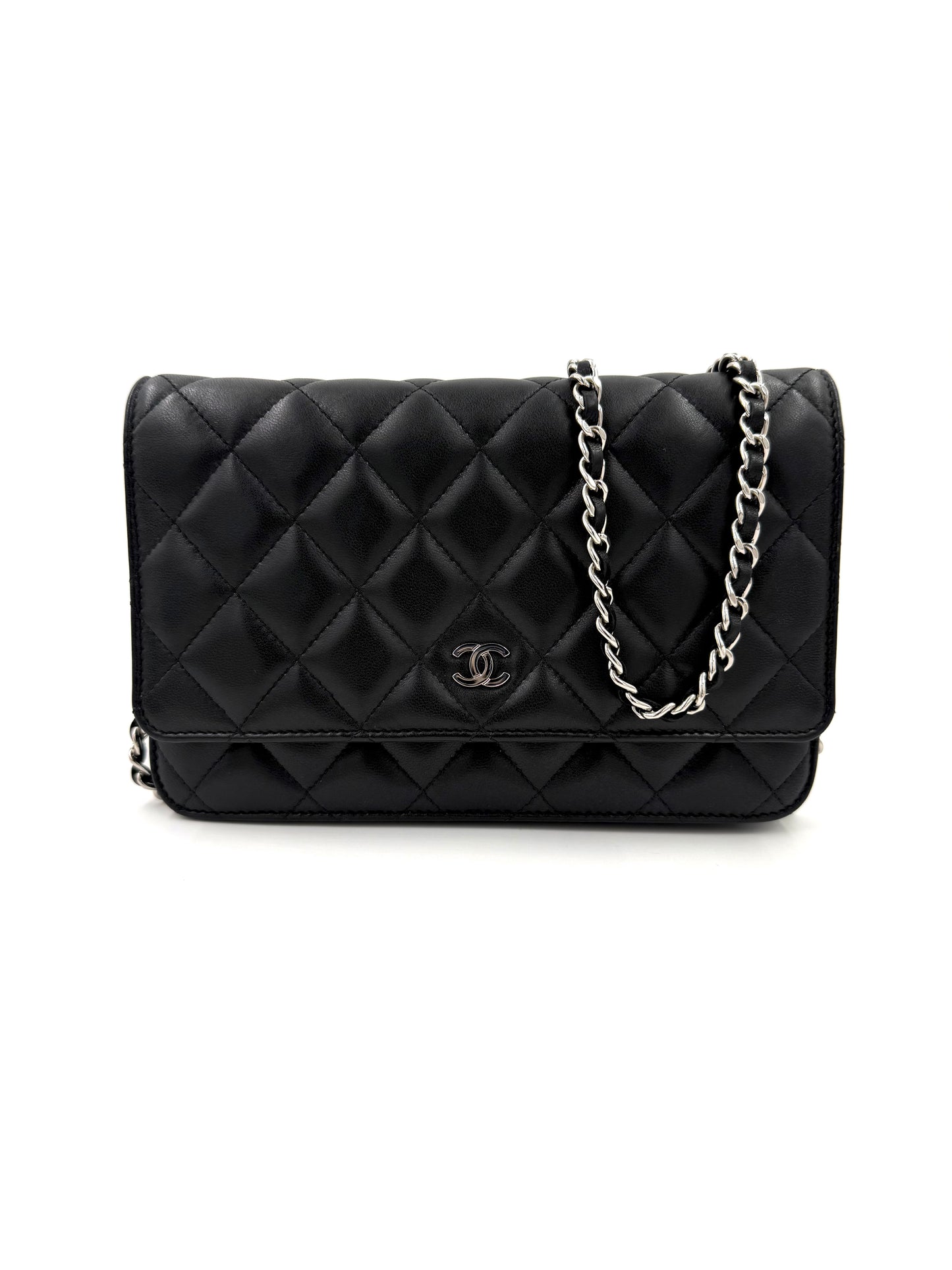 CHANEL Wallet on Chain WoC schwarz SHW