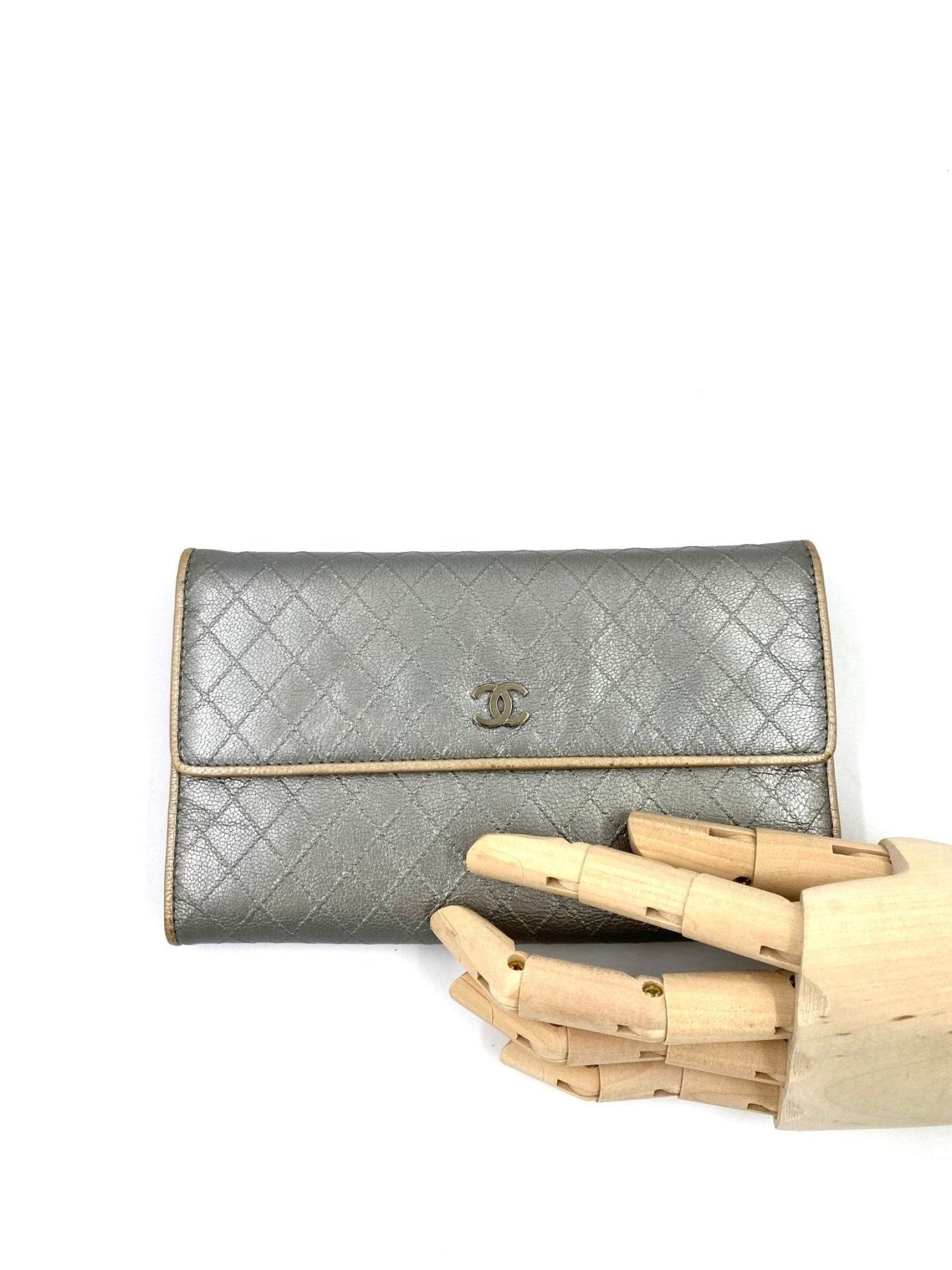 CHANEL Wallet silber - Clutch & Macarons - 11078232 - Clutch & Macarons -