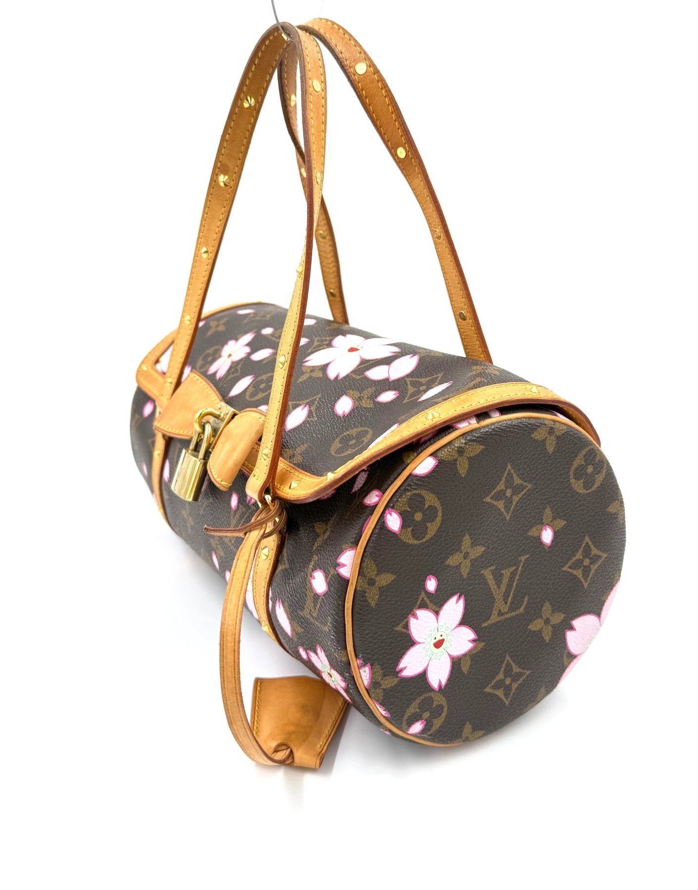 LOUIS VUITTON Papillon Cherry Blossom x Murakami - Clutch & Macarons - unlesbar - Clutch & Macarons -