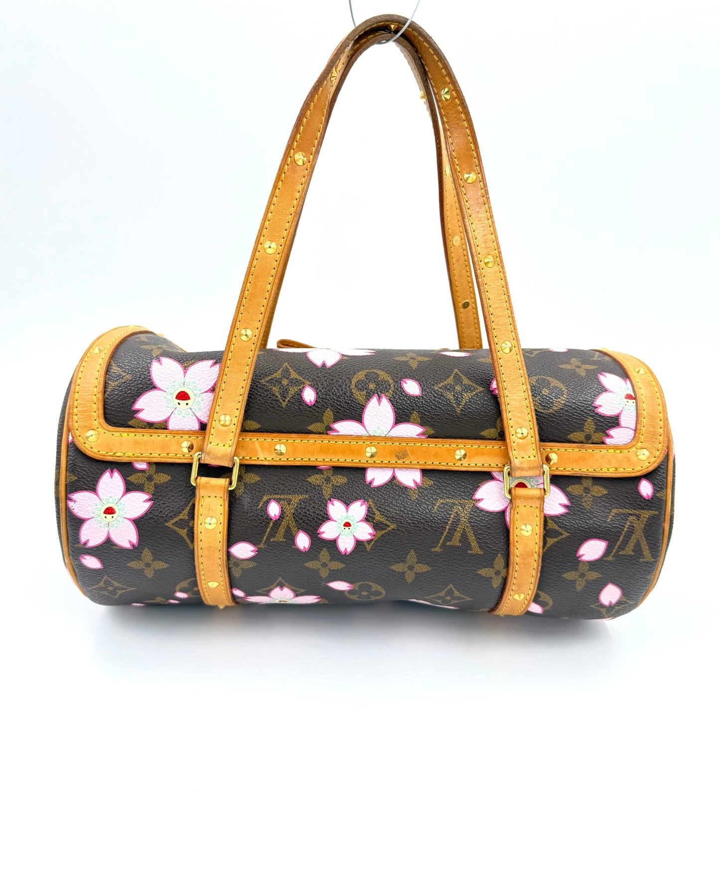 LOUIS VUITTON Papillon Cherry Blossom x Murakami - Clutch & Macarons - unlesbar - Clutch & Macarons -