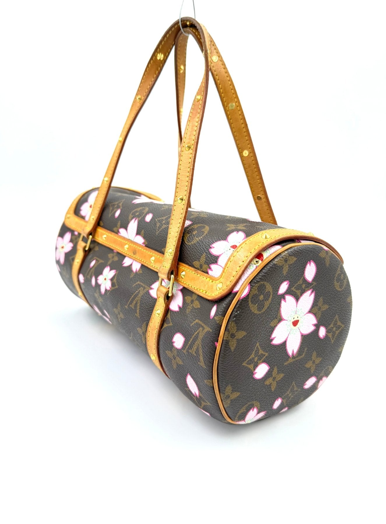 LOUIS VUITTON Papillon Cherry Blossom x Murakami - Clutch & Macarons - unlesbar - Clutch & Macarons -