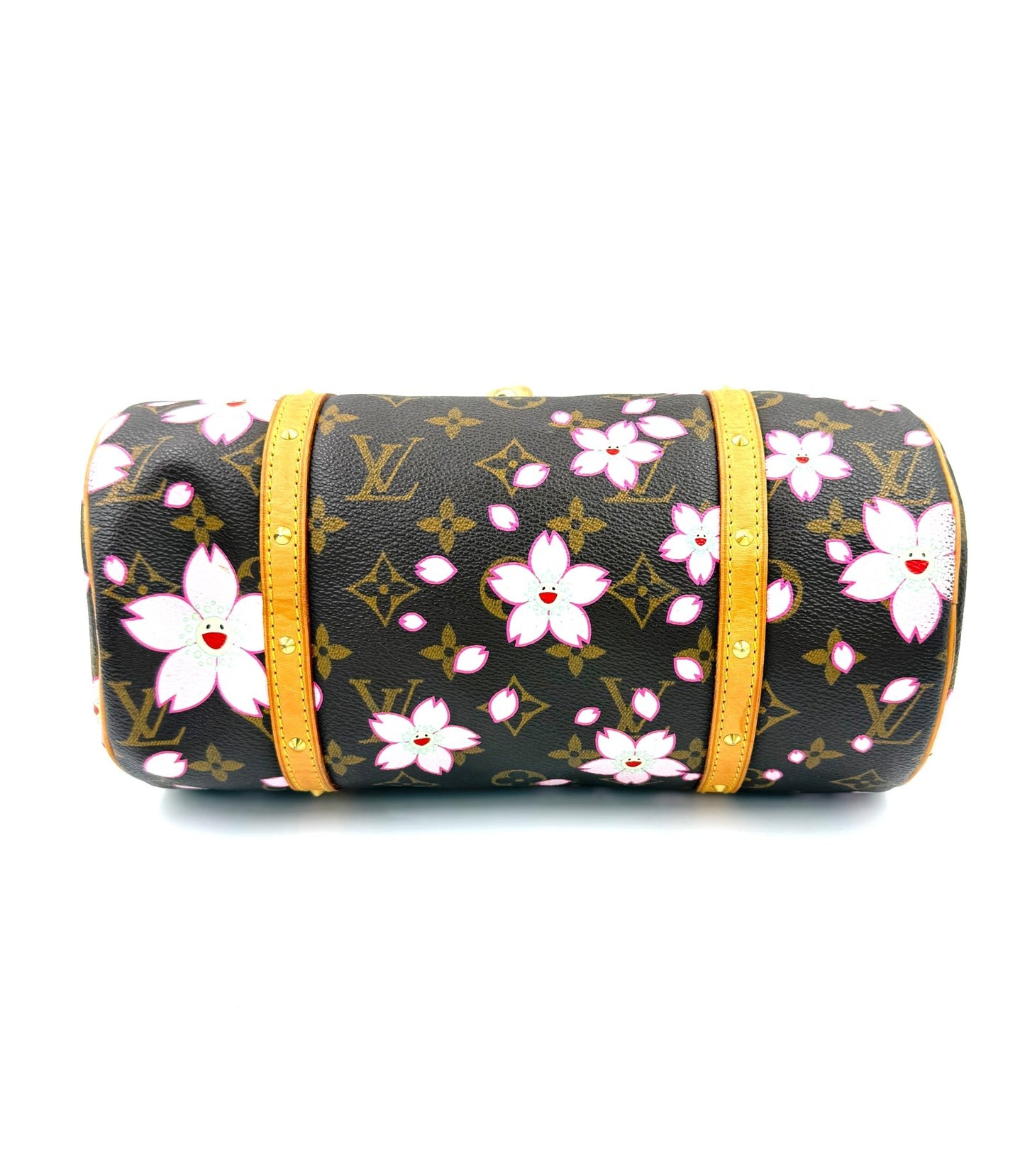 LOUIS VUITTON Papillon Cherry Blossom x Murakami - Clutch & Macarons - unlesbar - Clutch & Macarons -