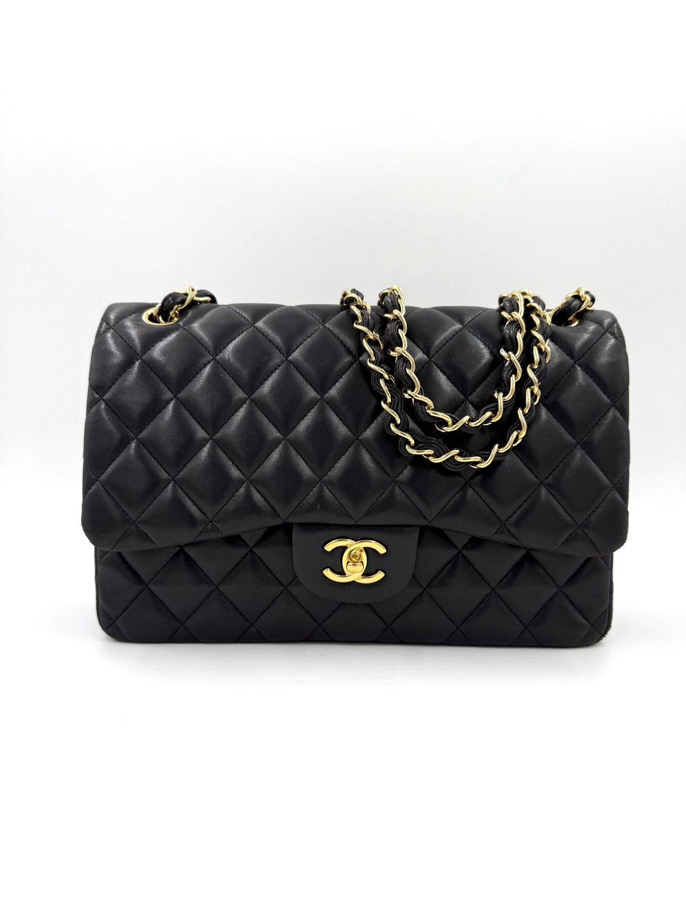 CHANEL Timeless Double Flap Jumbo schwarz - Clutch & Macarons - 22226187 - Clutch & Macarons -