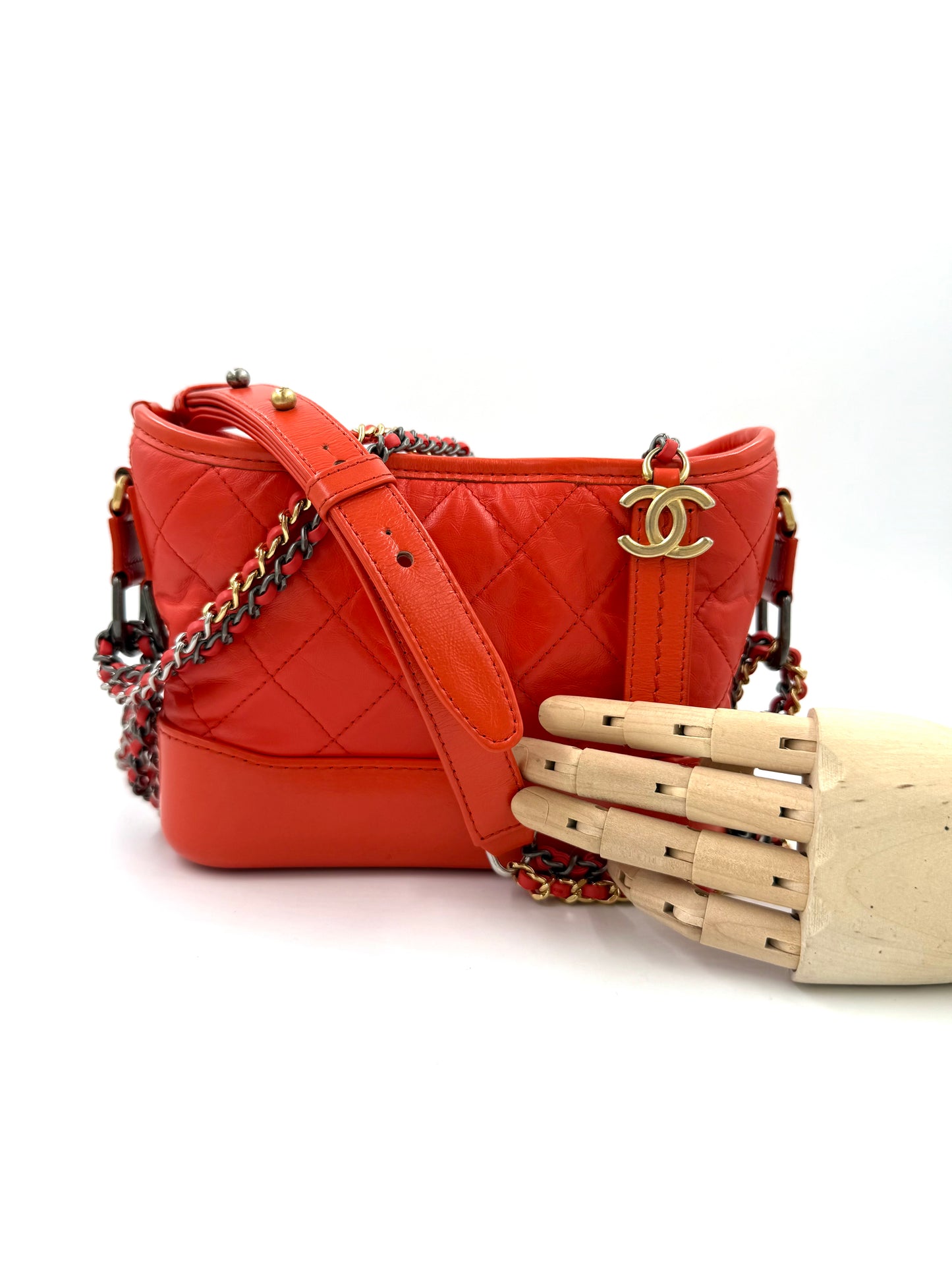 CHANEL Gabrielle small koralle