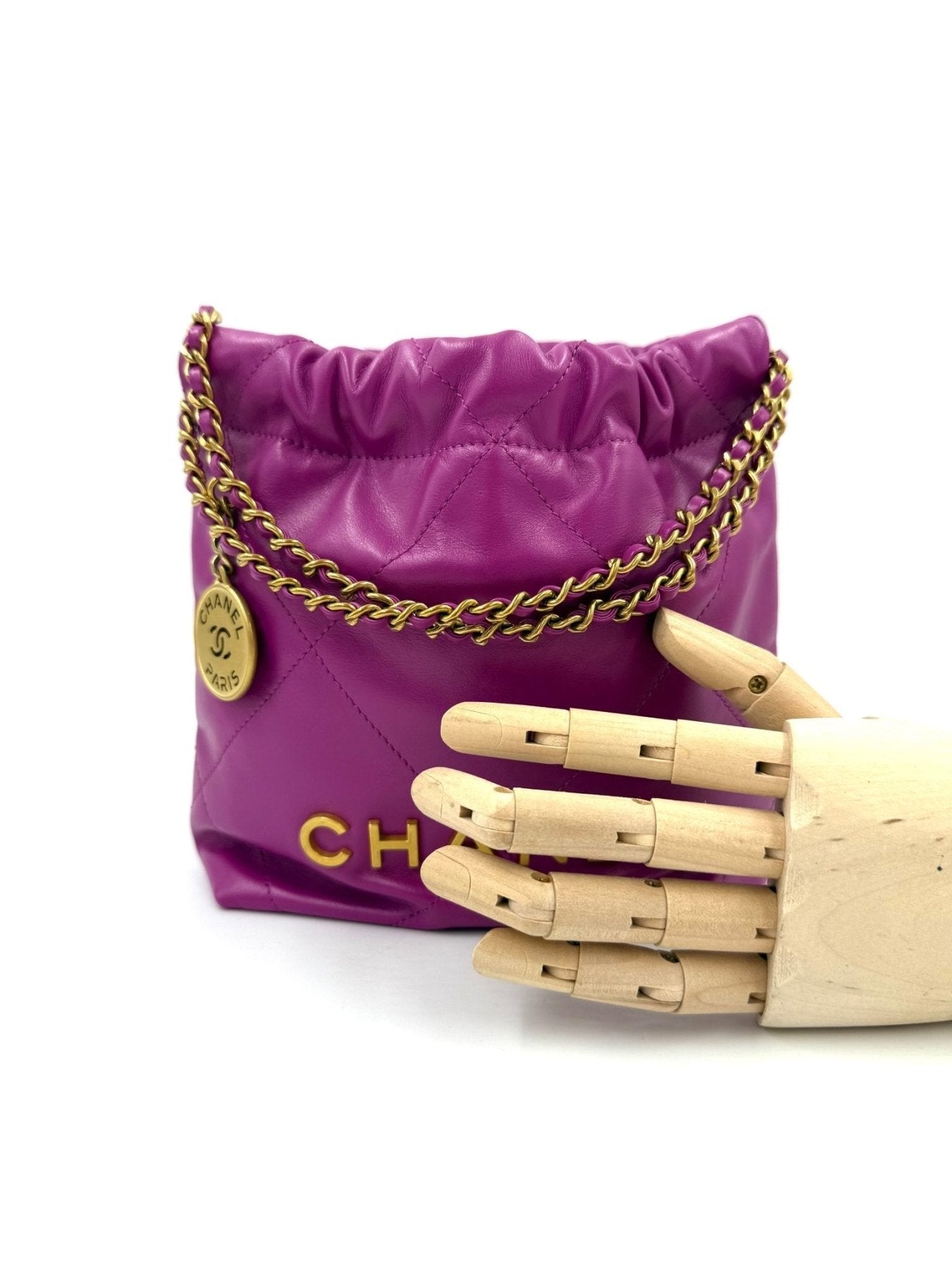 CHANEL 22 Mini pink - Clutch & Macarons - AU42E1H9 - Clutch & Macarons -