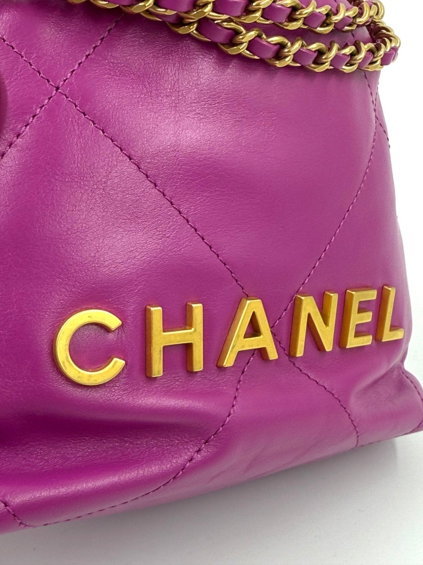 CHANEL 22 Mini pink - Clutch & Macarons - AU42E1H9 - Clutch & Macarons -