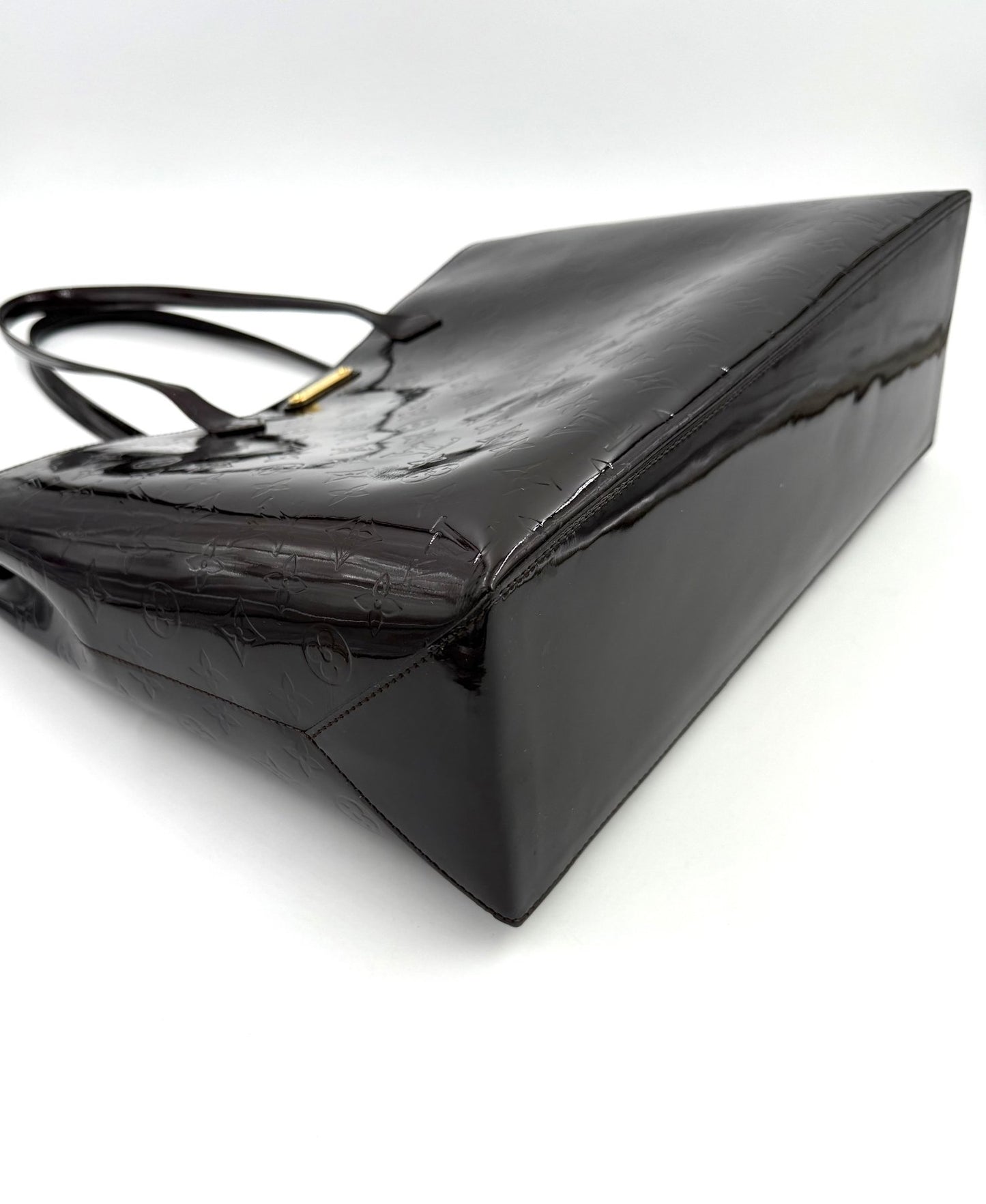 LOUIS VUITTON Wilshire GM Monogram Vernis bordeaux - Clutch & Macarons - MI2130 - Clutch & Macarons -