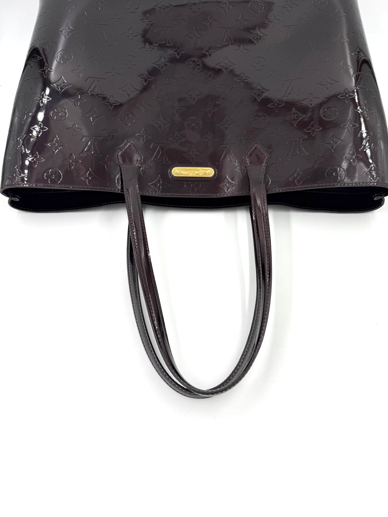 LOUIS VUITTON Wilshire GM Monogram Vernis bordeaux - Clutch & Macarons - MI2130 - Clutch & Macarons -