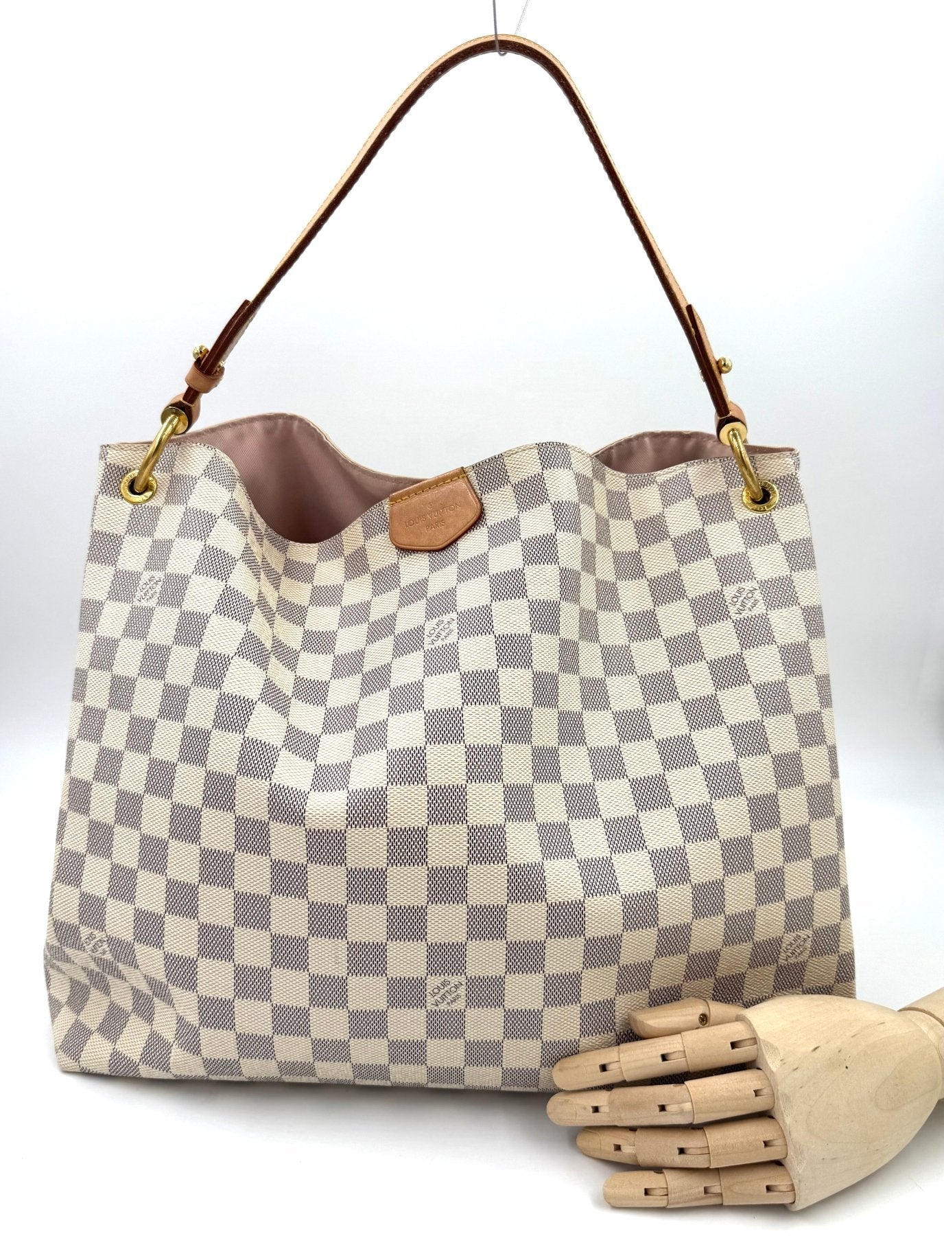 LOUIS VUITTON Graceful MM Damier Azur - Clutch & Macarons - MI2250 - Clutch & Macarons -