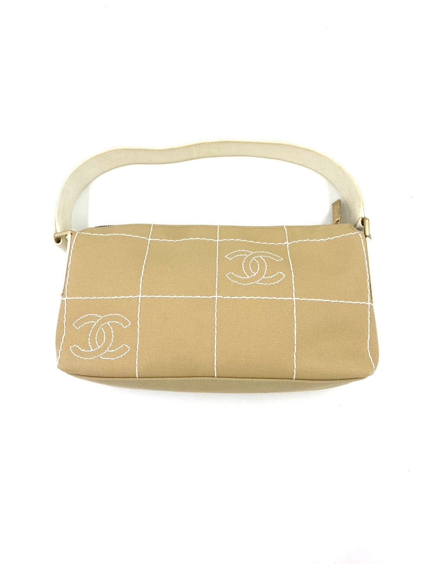 CHANEL Canvas CC Clutch beige - Clutch & Macarons - 8273441 - Clutch & Macarons -
